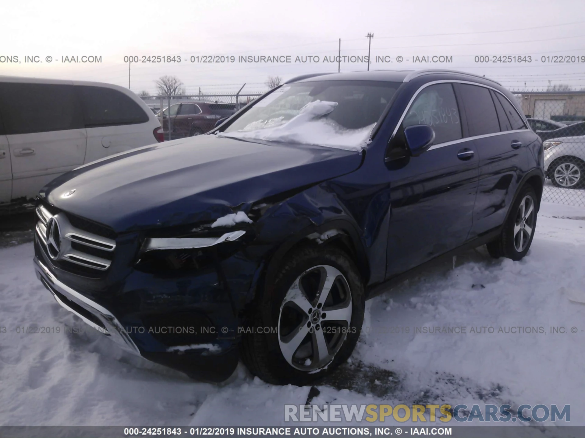 2 Photograph of a damaged car WDC0G4KB4KV136486 MERCEDES-BENZ GLC 2019