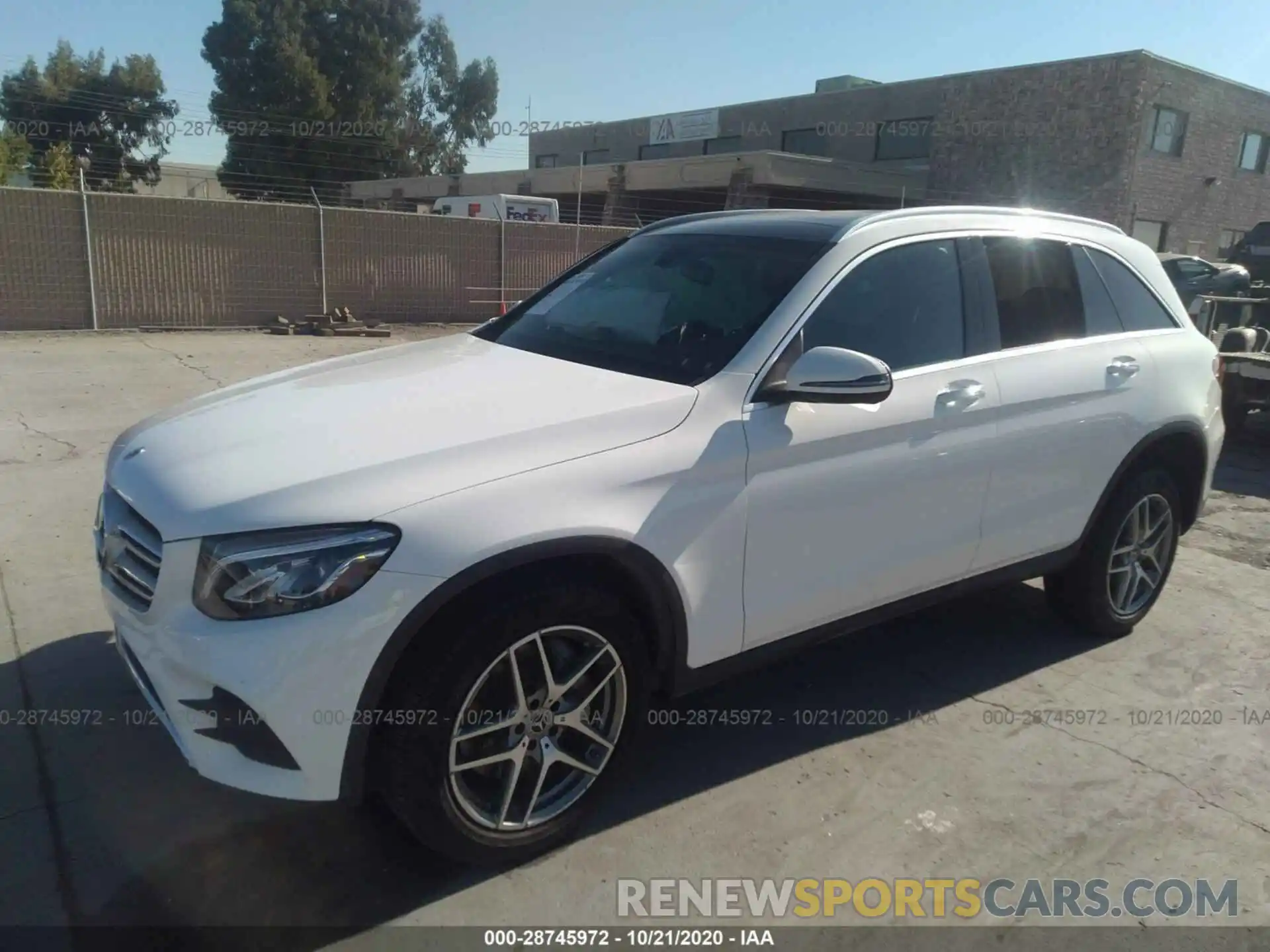 2 Photograph of a damaged car WDC0G4KB4KV140313 MERCEDES-BENZ GLC 2019