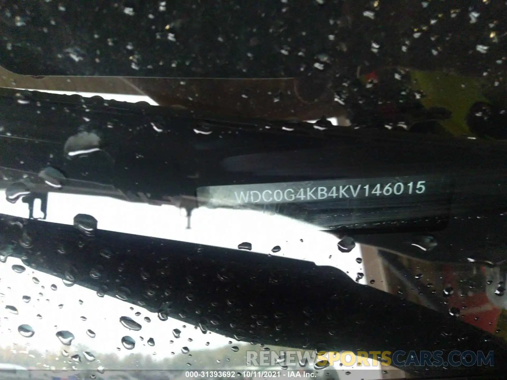 9 Photograph of a damaged car WDC0G4KB4KV146015 MERCEDES-BENZ GLC 2019