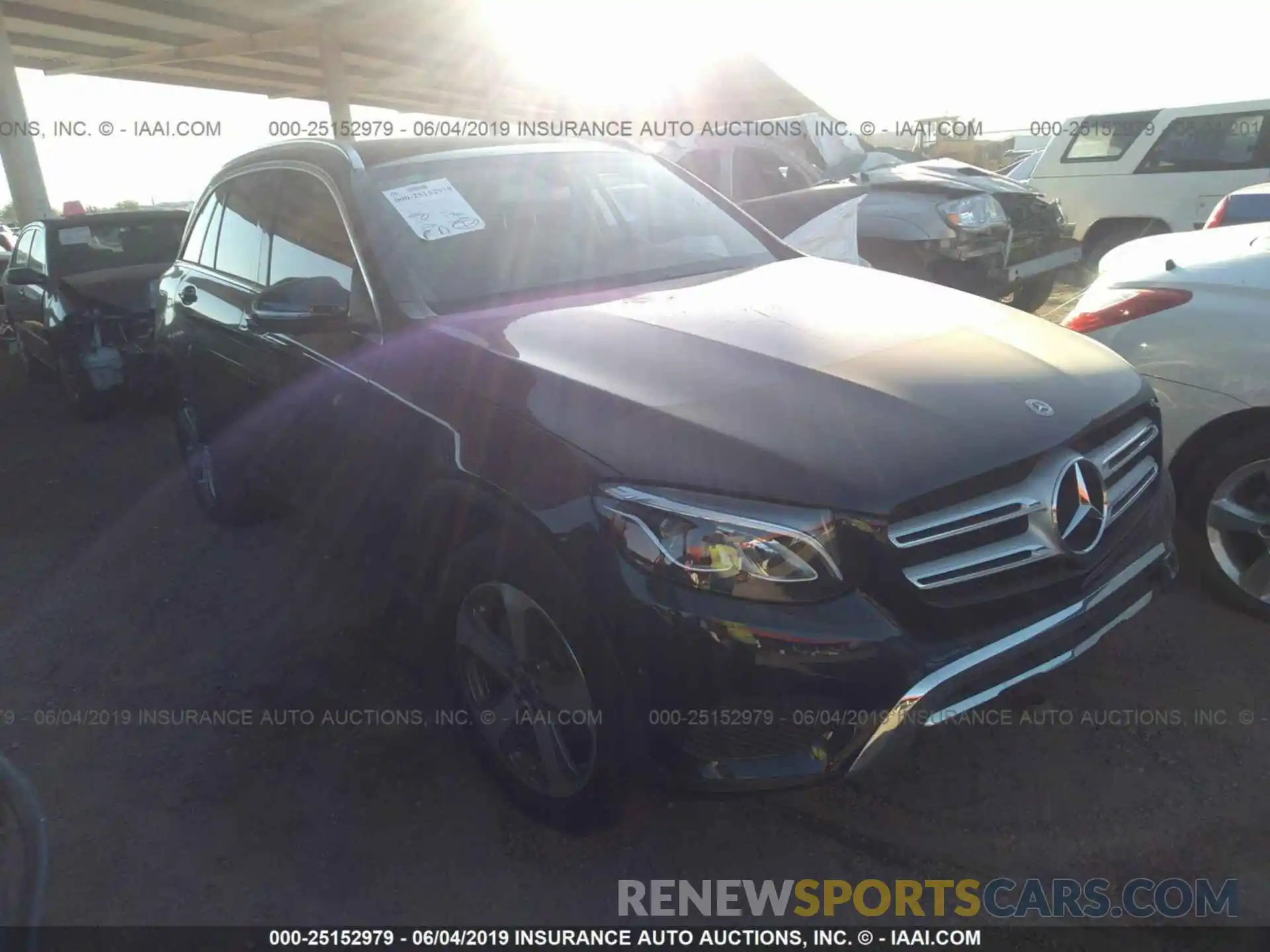 1 Photograph of a damaged car WDC0G4KB4KV152171 MERCEDES-BENZ GLC 2019