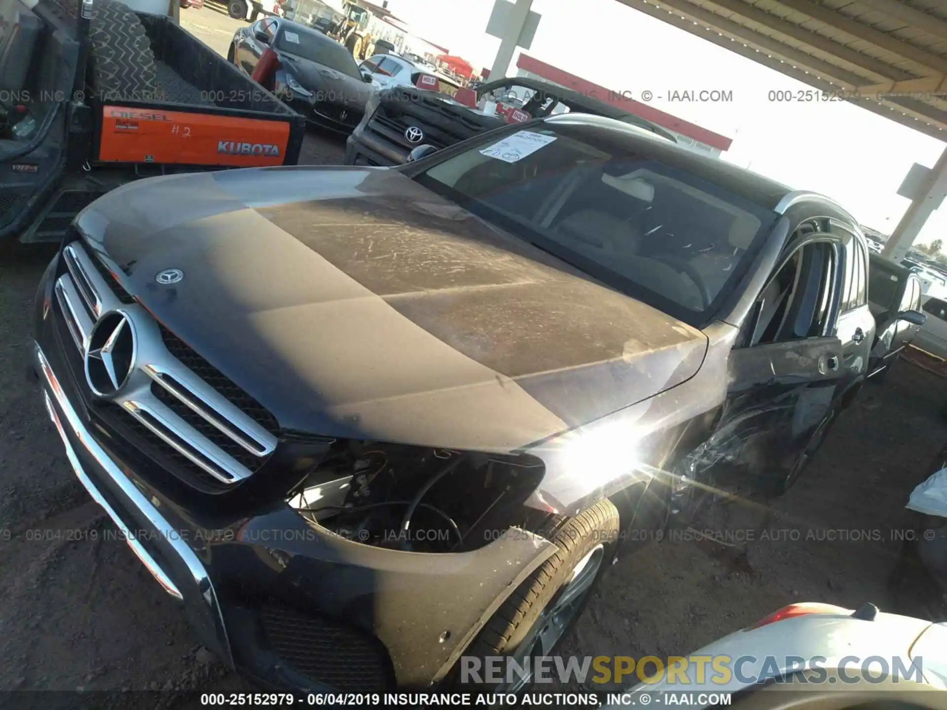 2 Photograph of a damaged car WDC0G4KB4KV152171 MERCEDES-BENZ GLC 2019