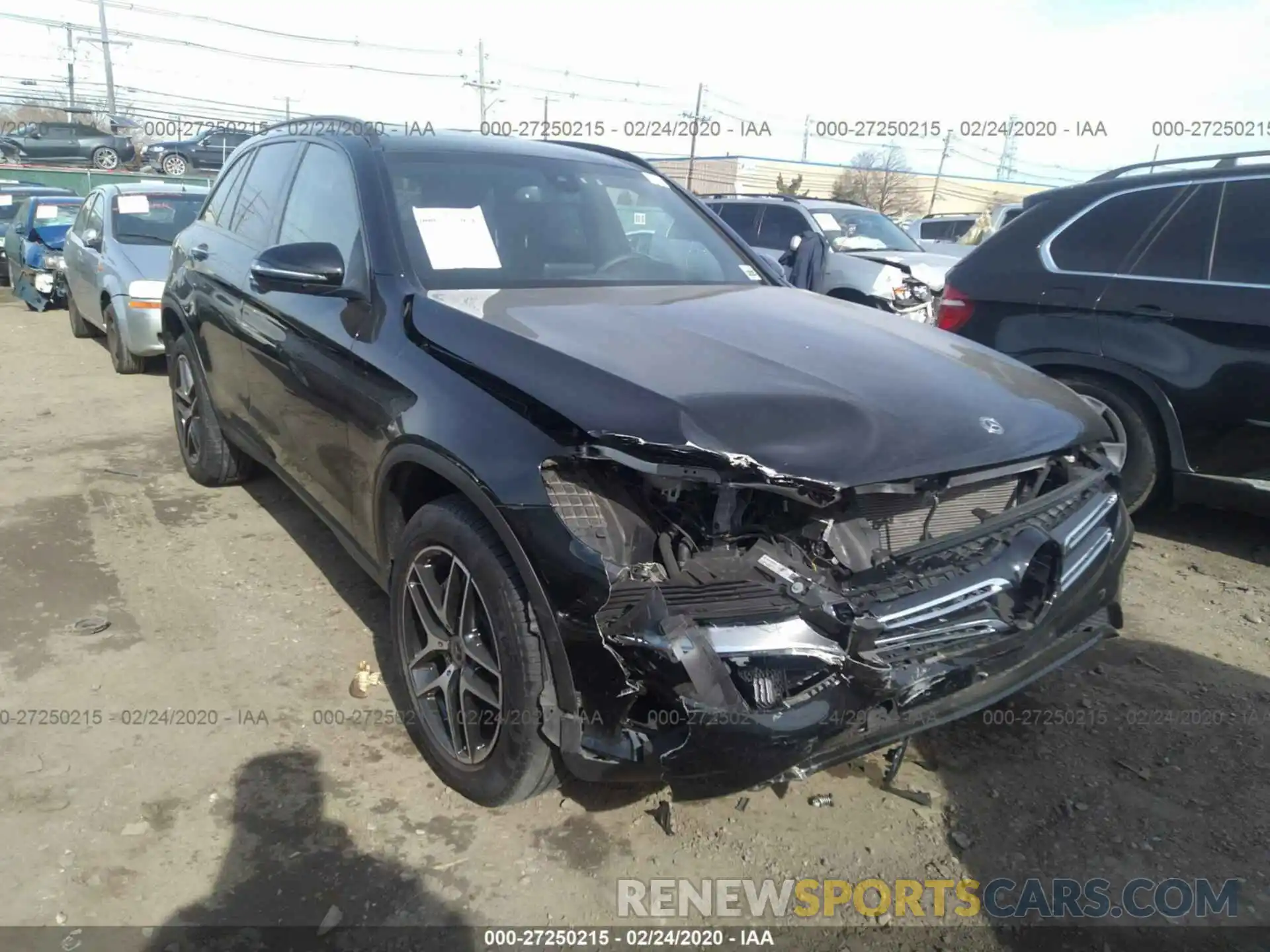 1 Photograph of a damaged car WDC0G4KB5KV120149 MERCEDES-BENZ GLC 2019