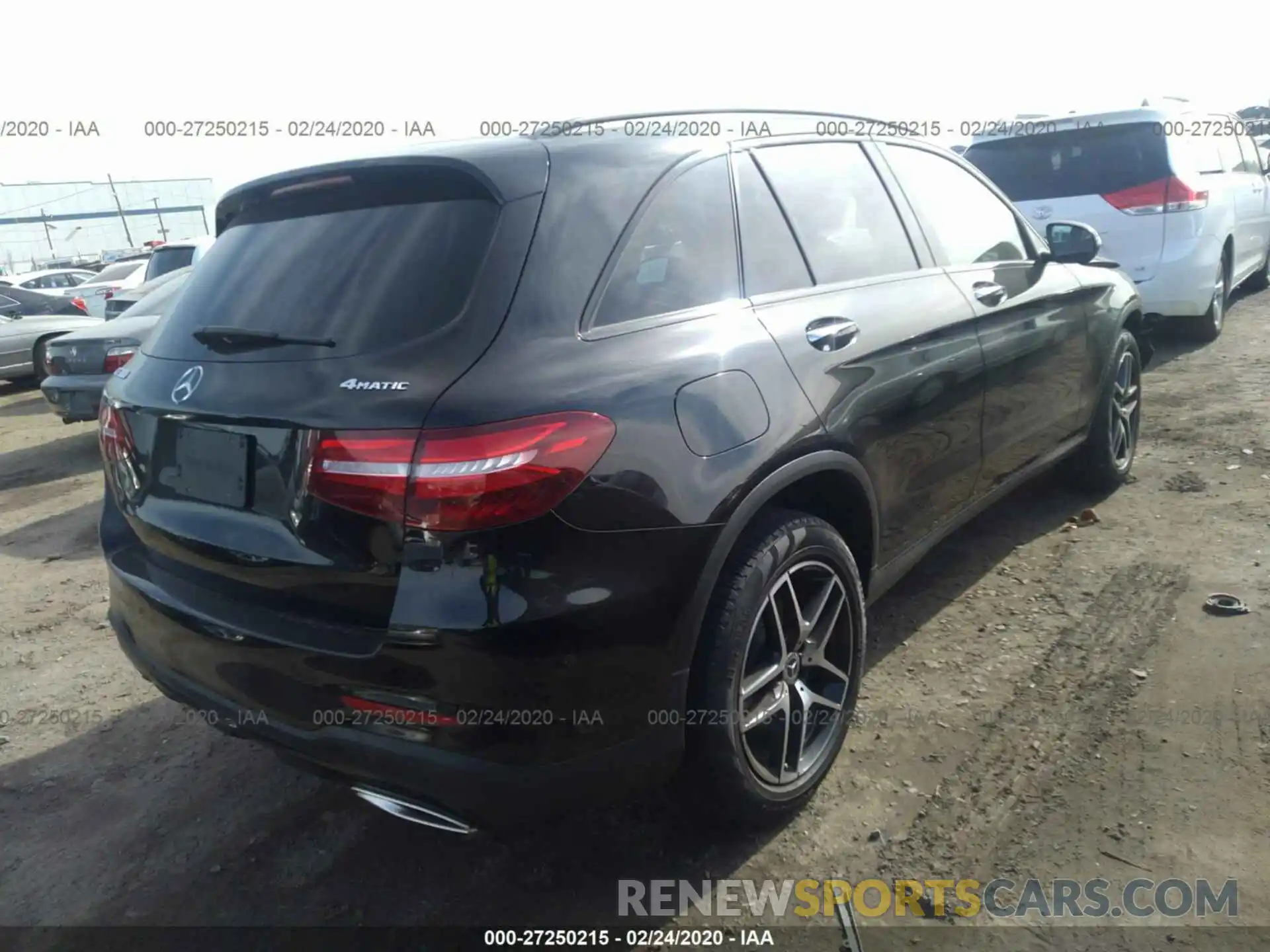 4 Фотография поврежденного автомобиля WDC0G4KB5KV120149 MERCEDES-BENZ GLC 2019