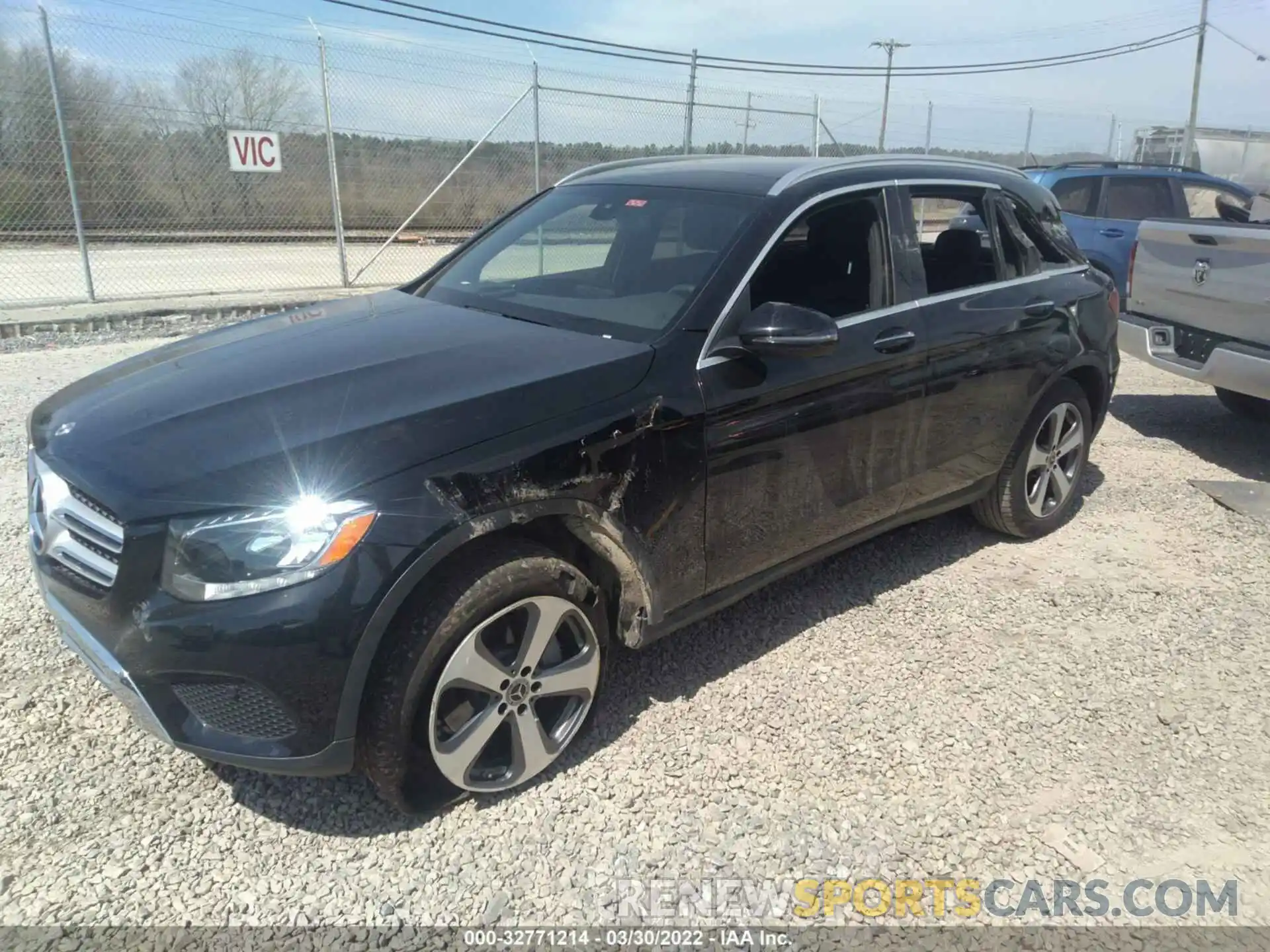 2 Фотография поврежденного автомобиля WDC0G4KB5KV129997 MERCEDES-BENZ GLC 2019