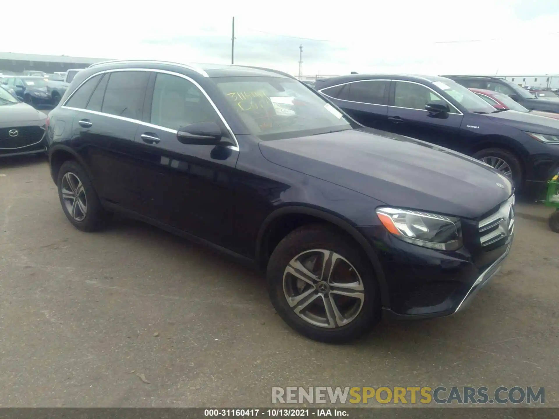 1 Photograph of a damaged car WDC0G4KB5KV132995 MERCEDES-BENZ GLC 2019