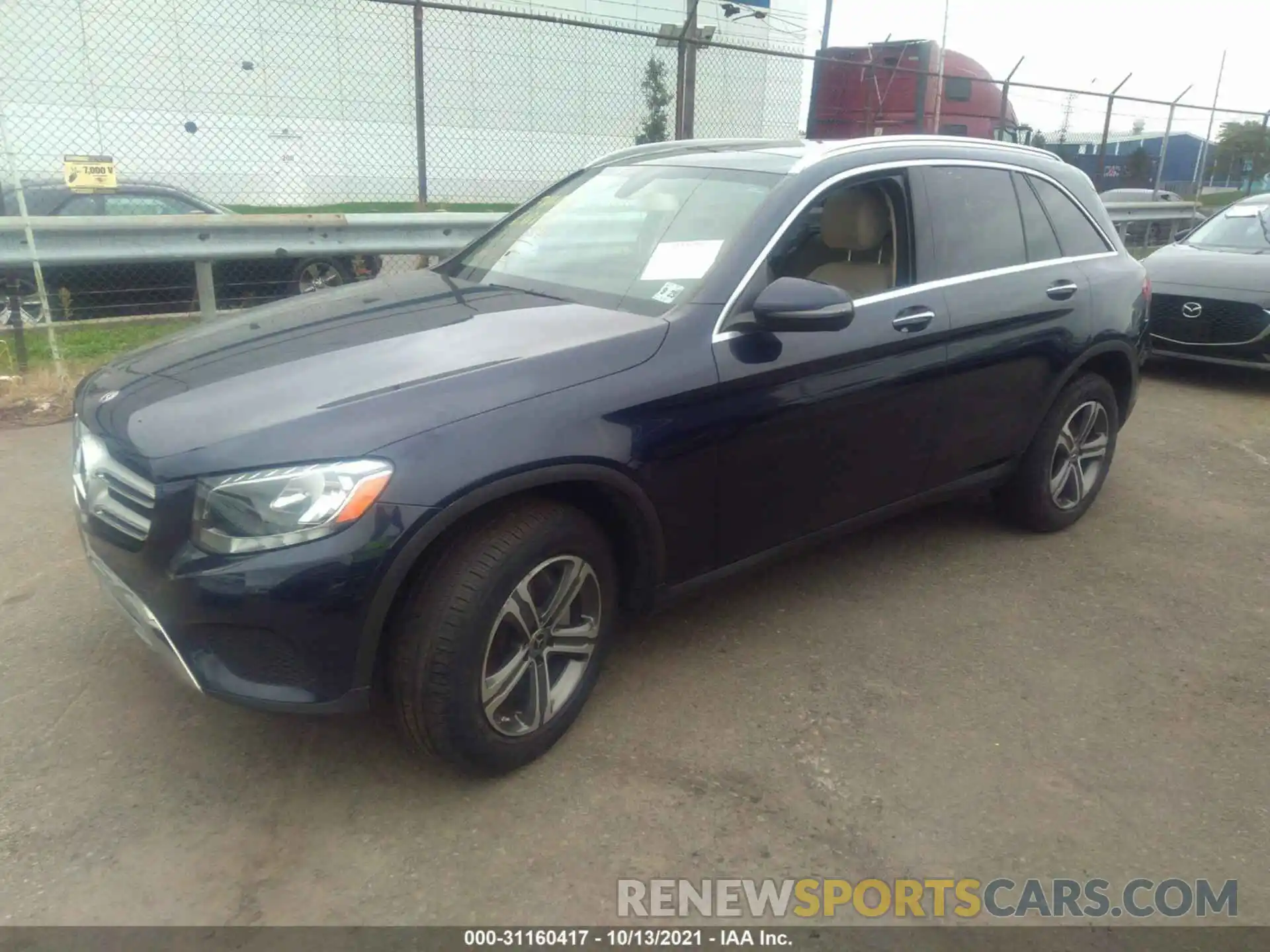 2 Photograph of a damaged car WDC0G4KB5KV132995 MERCEDES-BENZ GLC 2019