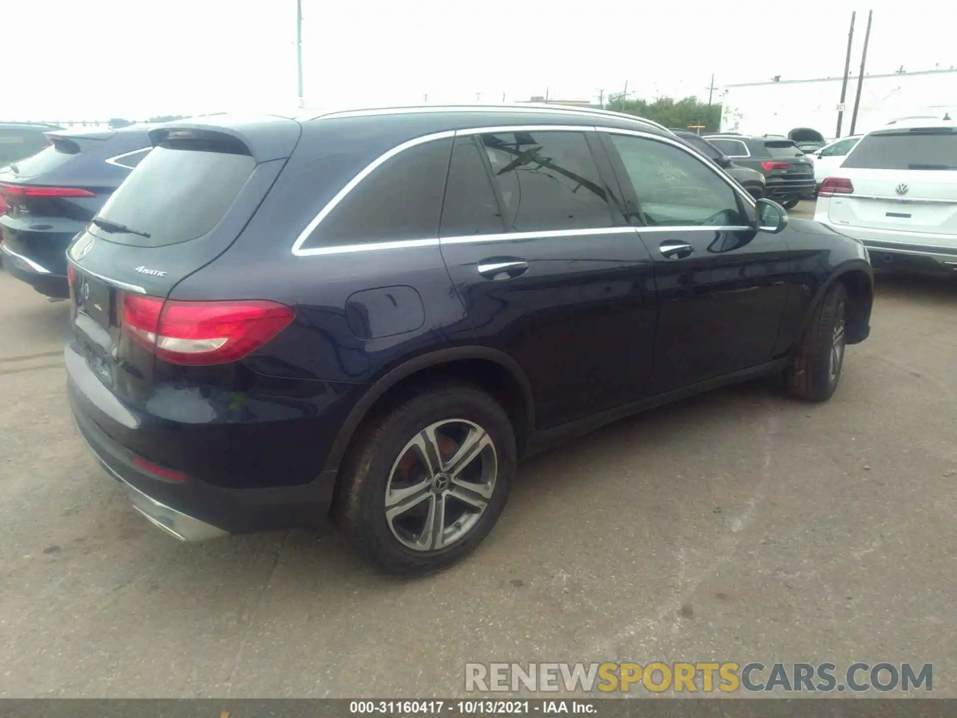 4 Фотография поврежденного автомобиля WDC0G4KB5KV132995 MERCEDES-BENZ GLC 2019