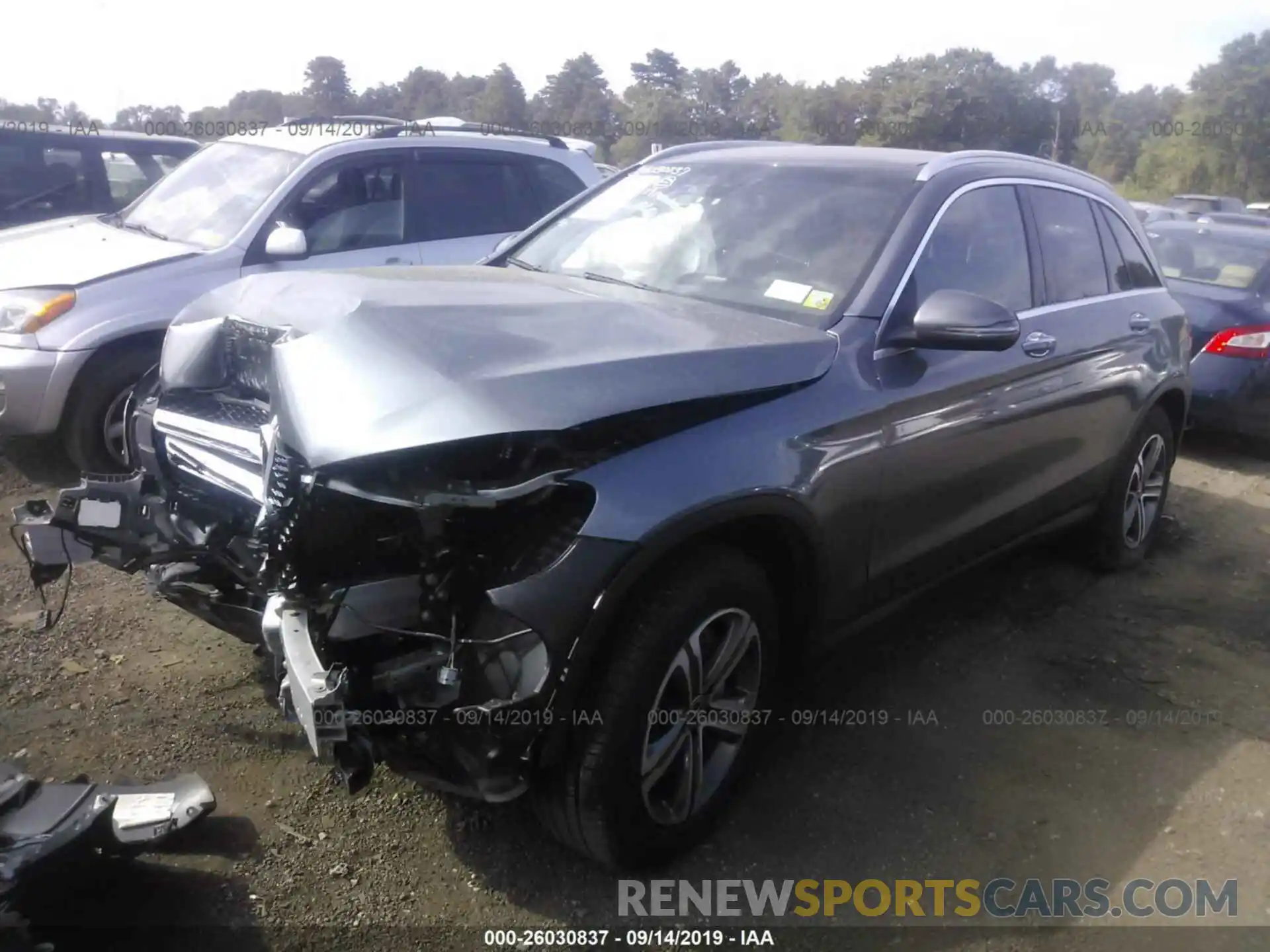 2 Photograph of a damaged car WDC0G4KB5KV134052 MERCEDES-BENZ GLC 2019