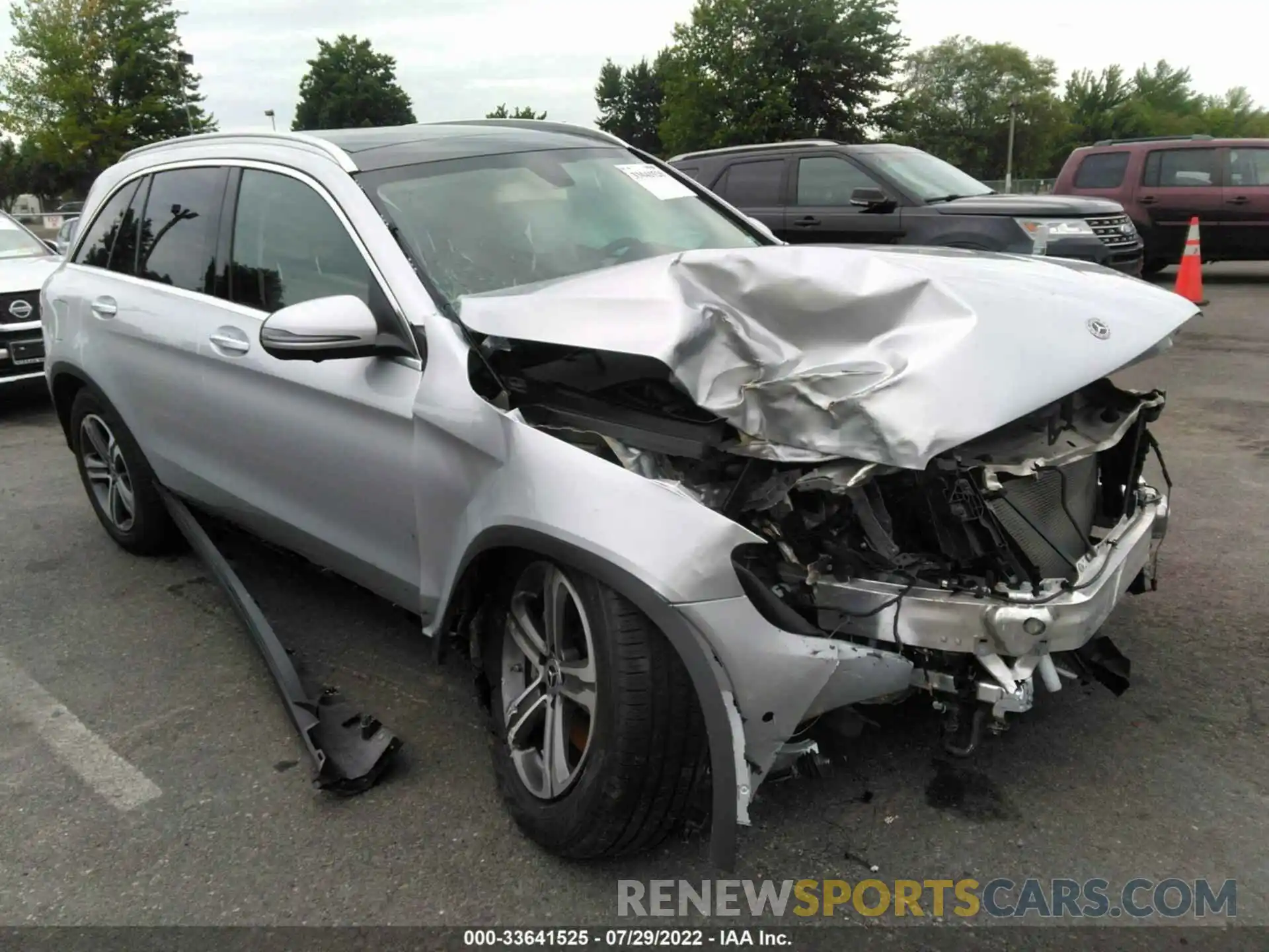 1 Photograph of a damaged car WDC0G4KB5KV146718 MERCEDES-BENZ GLC 2019