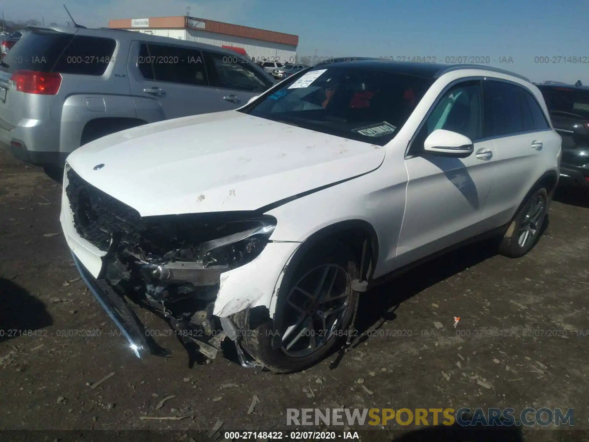 2 Photograph of a damaged car WDC0G4KB5KV147321 MERCEDES-BENZ GLC 2019