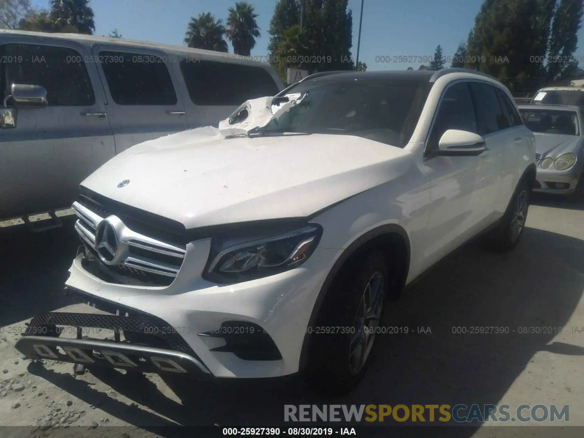 2 Photograph of a damaged car WDC0G4KB6K1001274 MERCEDES-BENZ GLC 2019