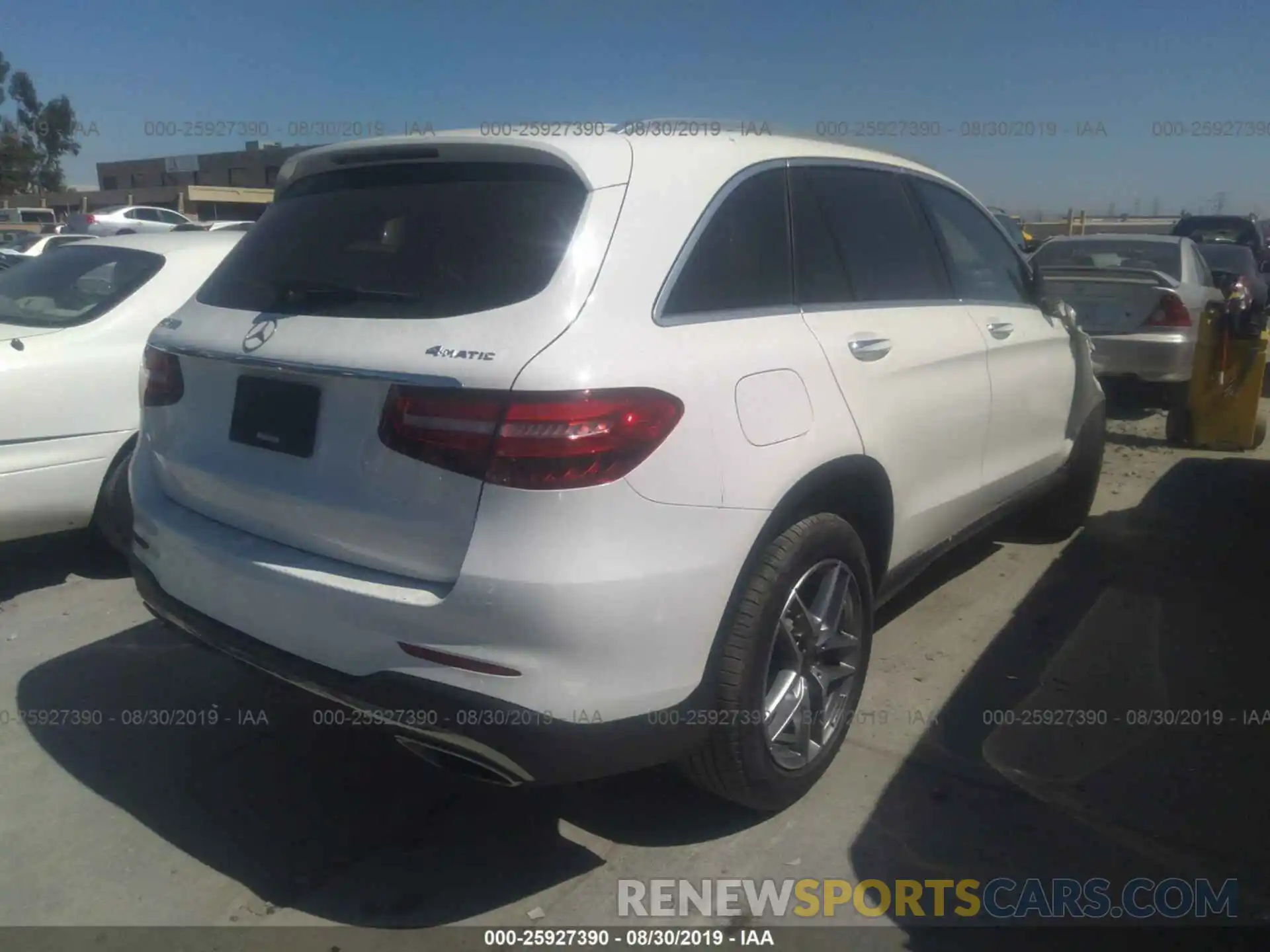 4 Photograph of a damaged car WDC0G4KB6K1001274 MERCEDES-BENZ GLC 2019