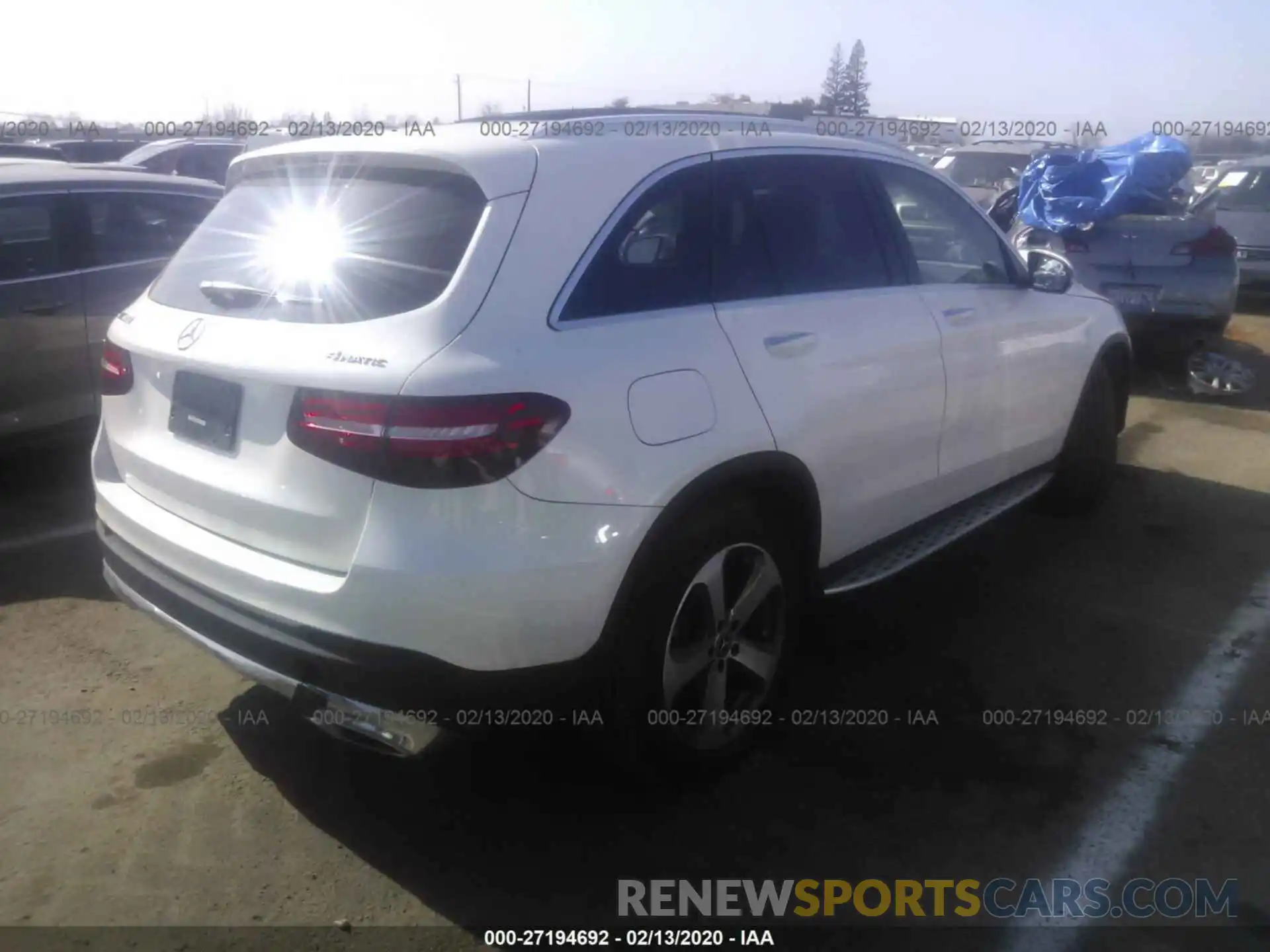 4 Photograph of a damaged car WDC0G4KB6KF555238 MERCEDES-BENZ GLC 2019