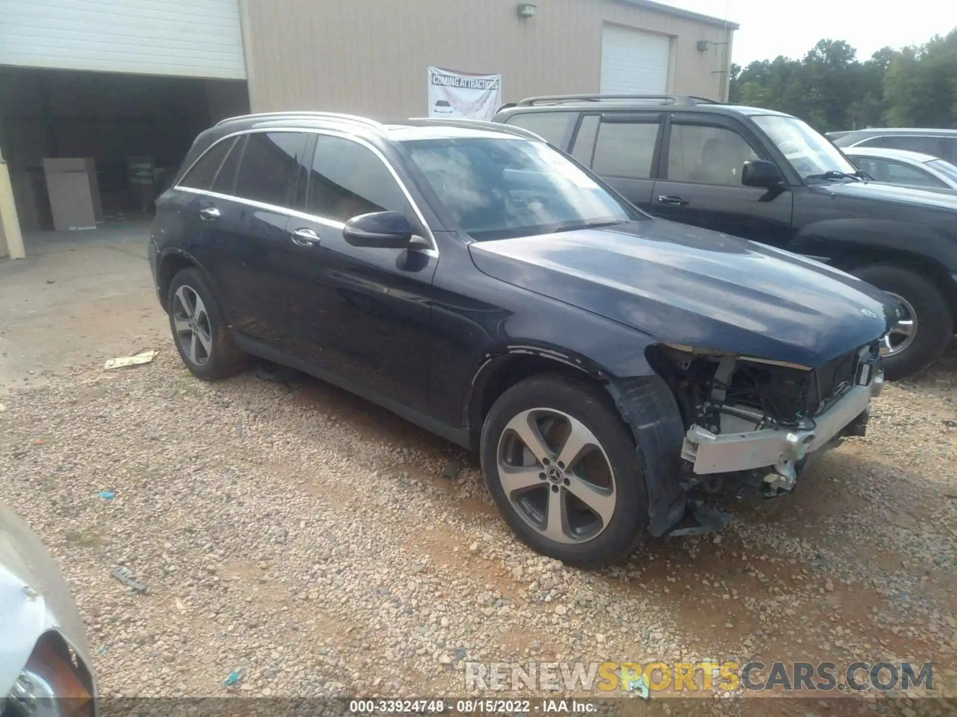 1 Photograph of a damaged car WDC0G4KB6KF599093 MERCEDES-BENZ GLC 2019