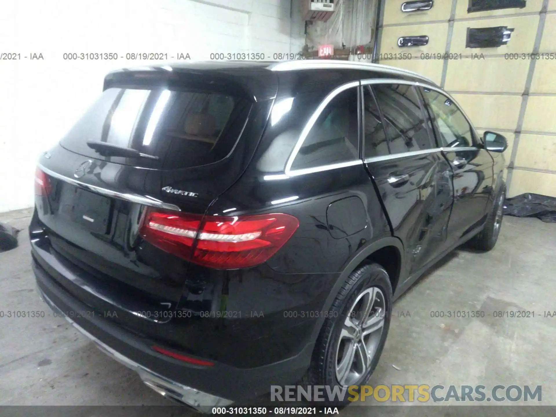 4 Photograph of a damaged car WDC0G4KB6KF665237 MERCEDES-BENZ GLC 2019