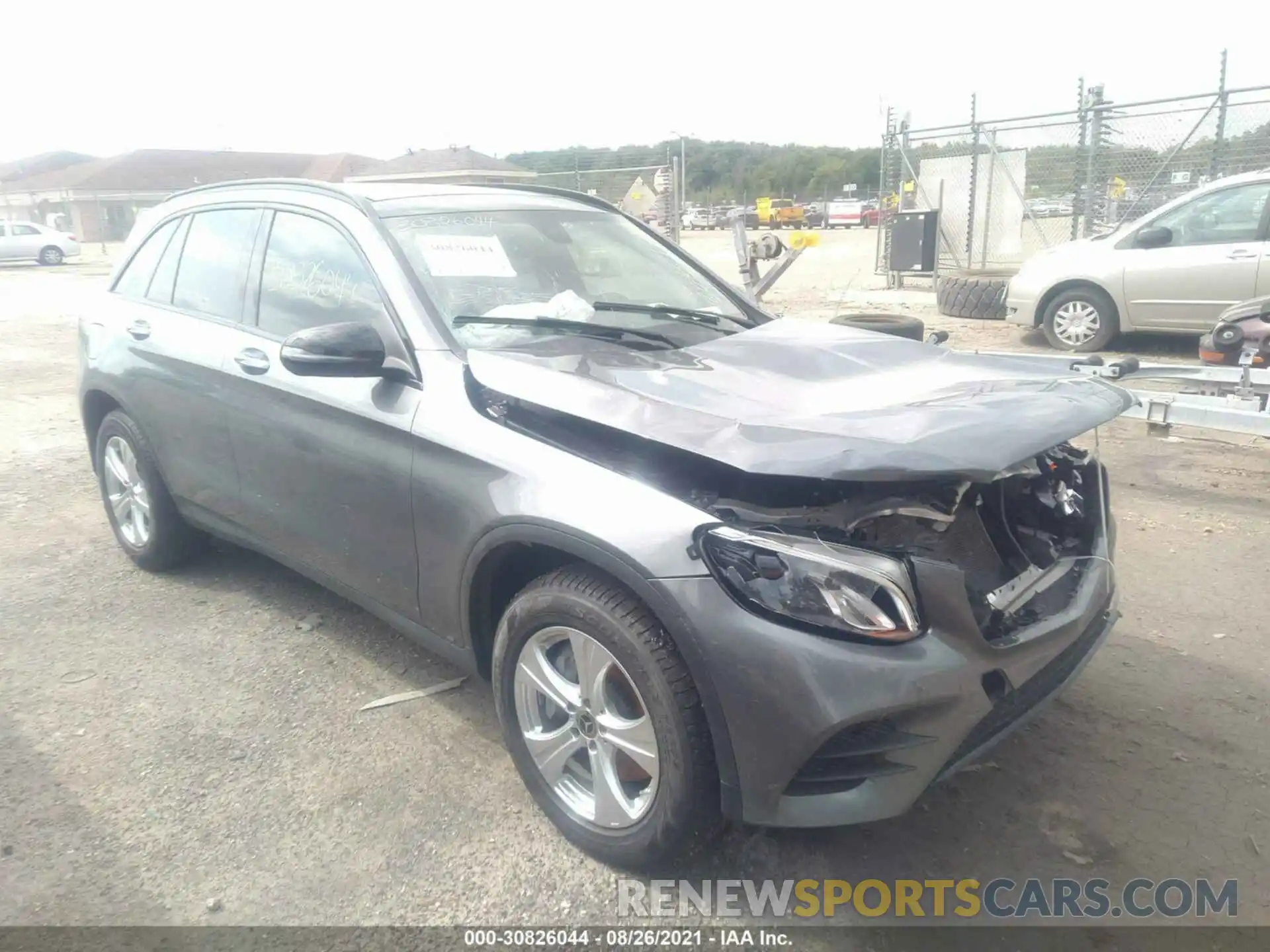 1 Photograph of a damaged car WDC0G4KB6KV129278 MERCEDES-BENZ GLC 2019