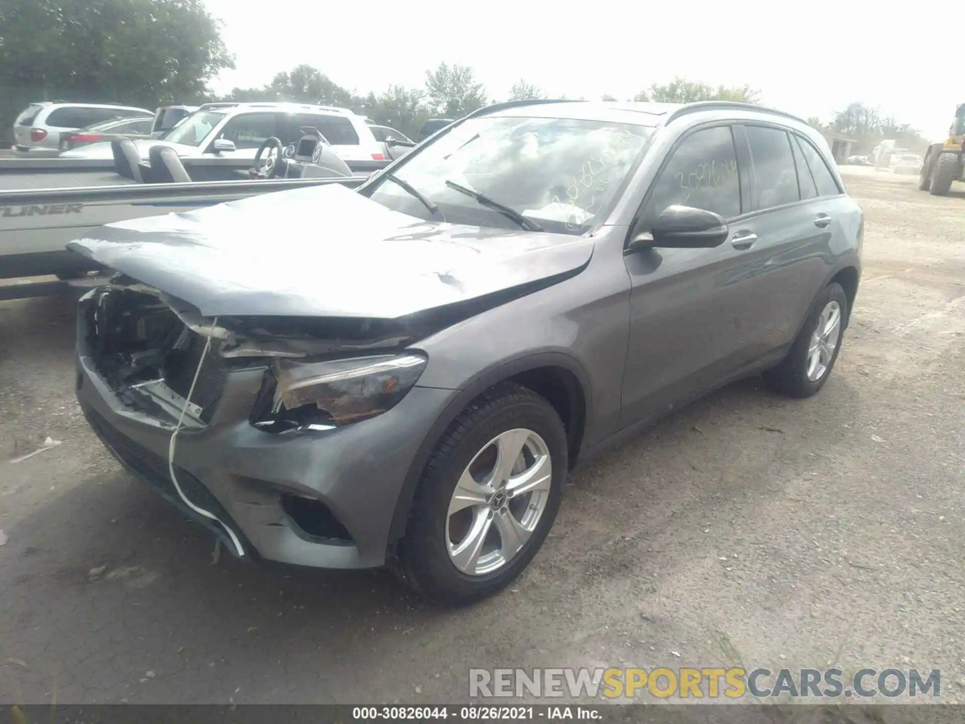 2 Photograph of a damaged car WDC0G4KB6KV129278 MERCEDES-BENZ GLC 2019