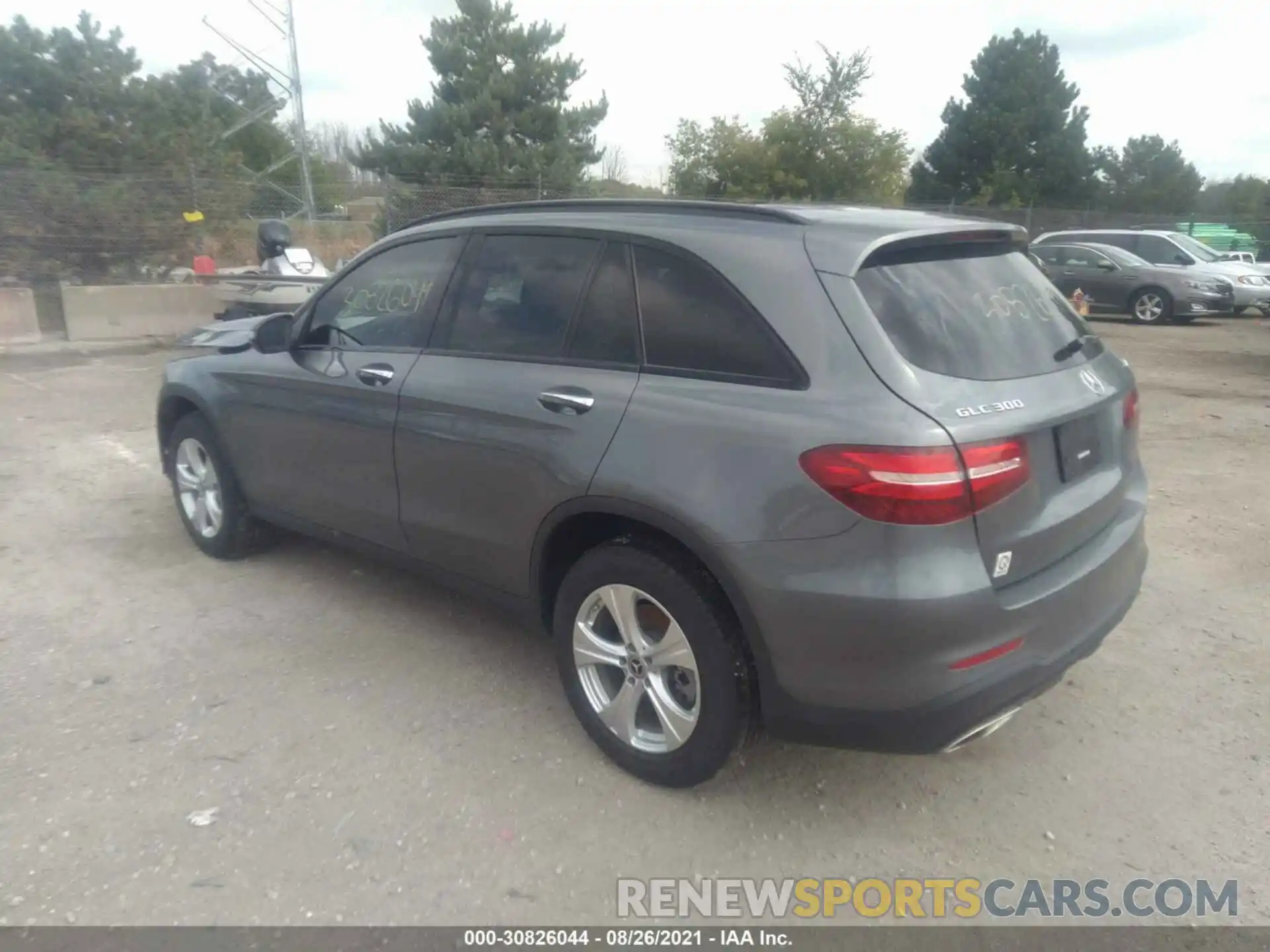 3 Photograph of a damaged car WDC0G4KB6KV129278 MERCEDES-BENZ GLC 2019