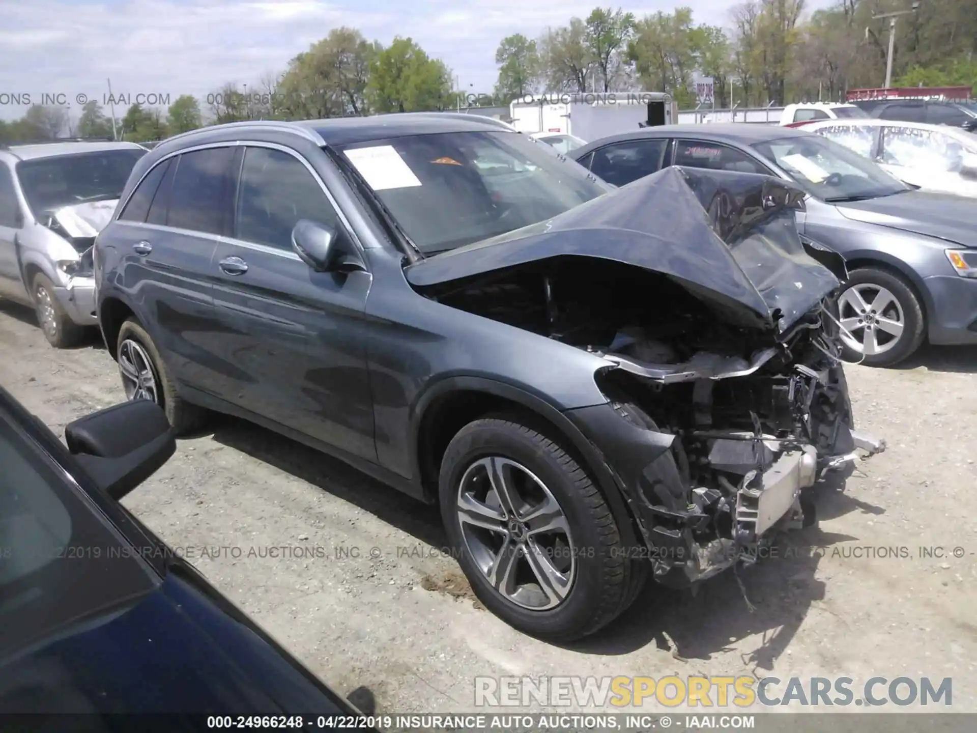 1 Photograph of a damaged car WDC0G4KB6KV141494 MERCEDES-BENZ GLC 2019