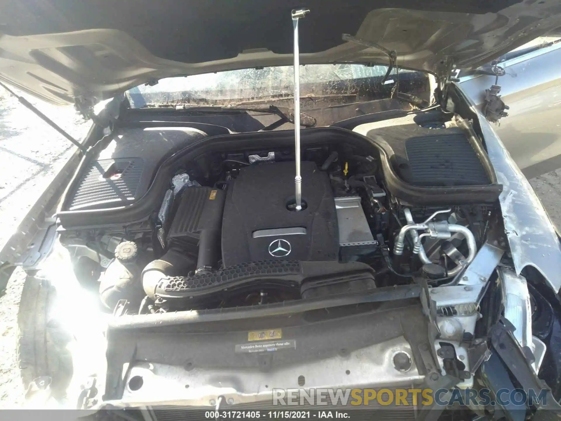 10 Photograph of a damaged car WDC0G4KB6KV151538 MERCEDES-BENZ GLC 2019