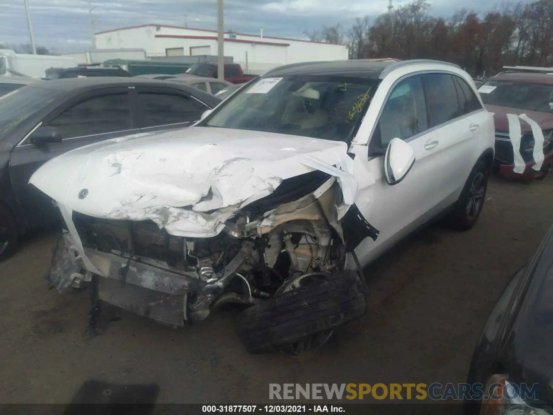 2 Photograph of a damaged car WDC0G4KB6KV153807 MERCEDES-BENZ GLC 2019