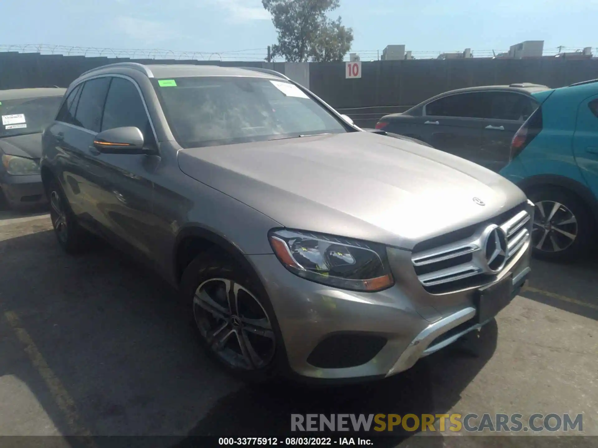 1 Photograph of a damaged car WDC0G4KB6KV156481 MERCEDES-BENZ GLC 2019