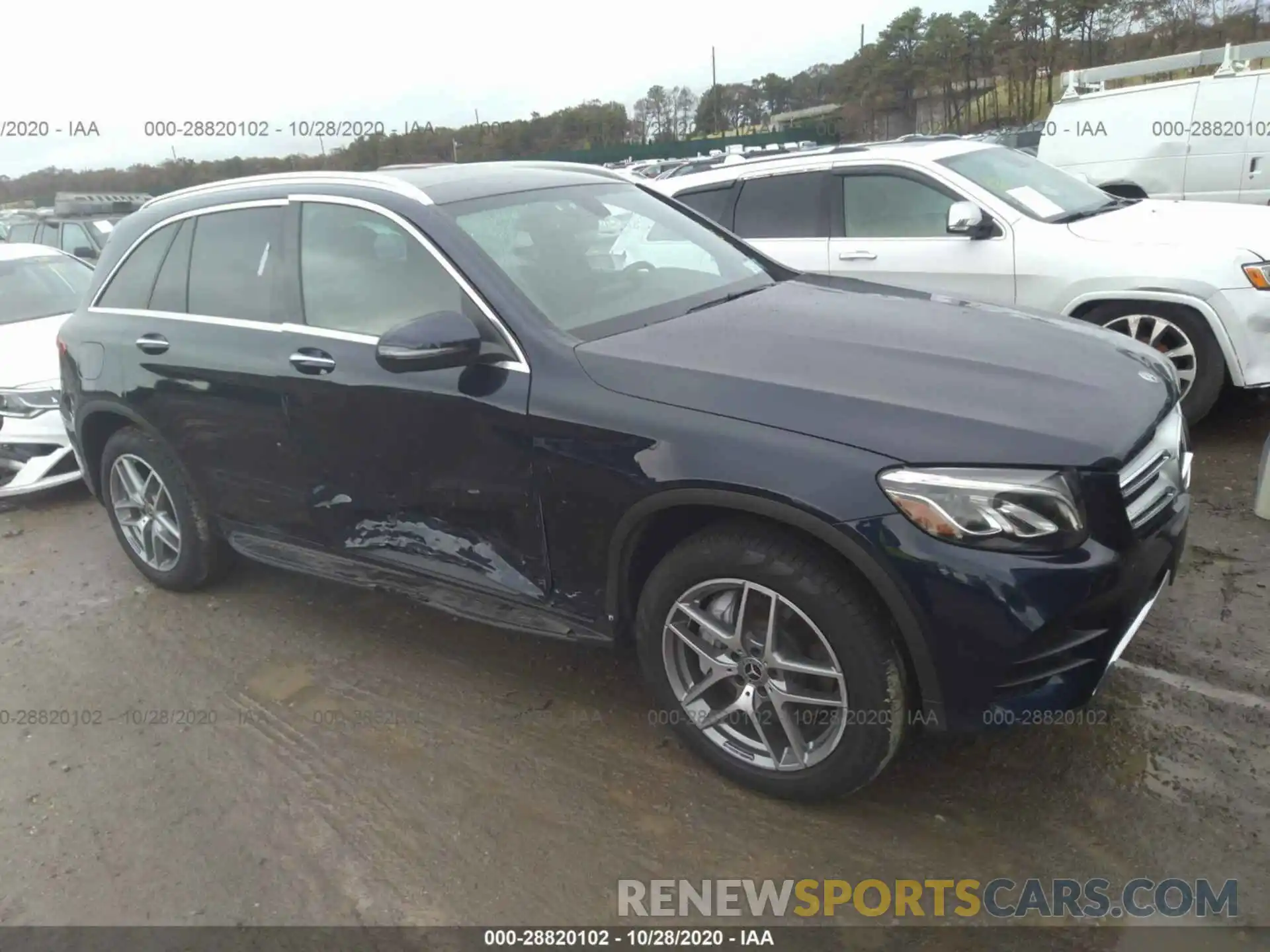 1 Photograph of a damaged car WDC0G4KB6KV184720 MERCEDES-BENZ GLC 2019