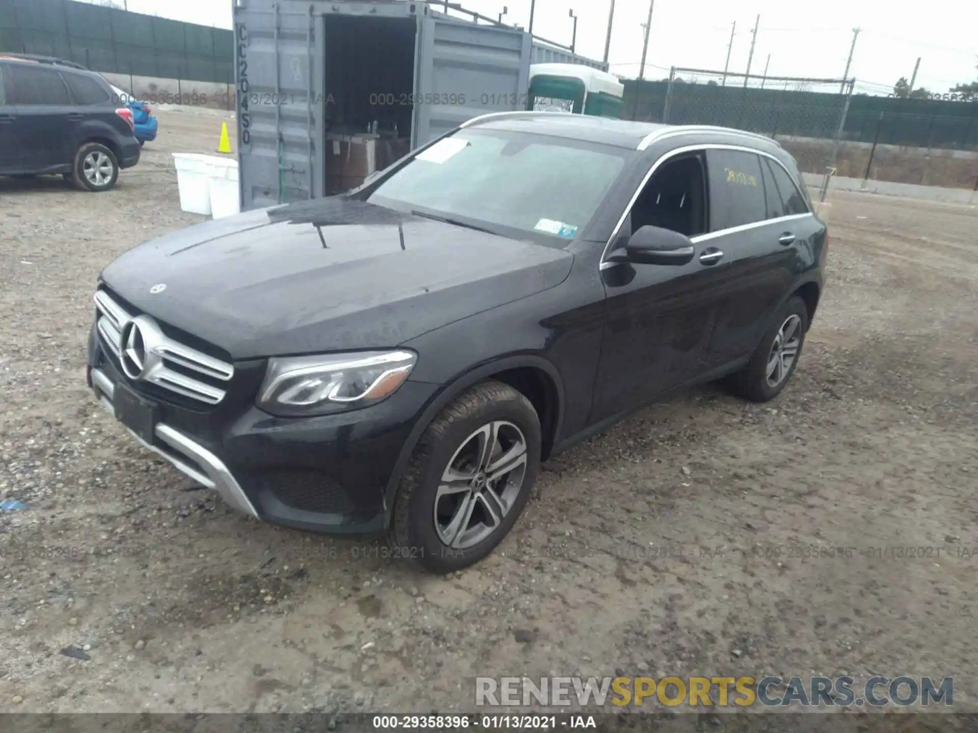 2 Photograph of a damaged car WDC0G4KB7KF593478 MERCEDES-BENZ GLC 2019