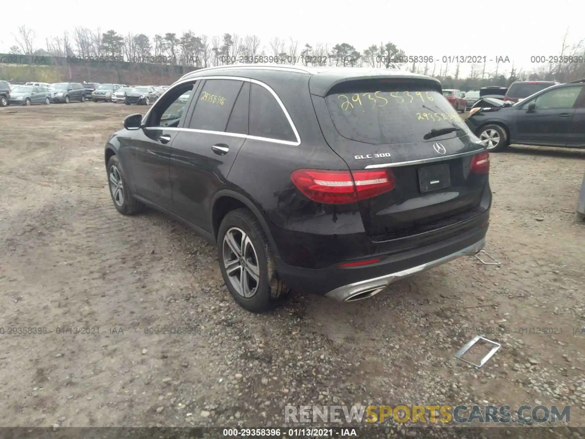 3 Фотография поврежденного автомобиля WDC0G4KB7KF593478 MERCEDES-BENZ GLC 2019