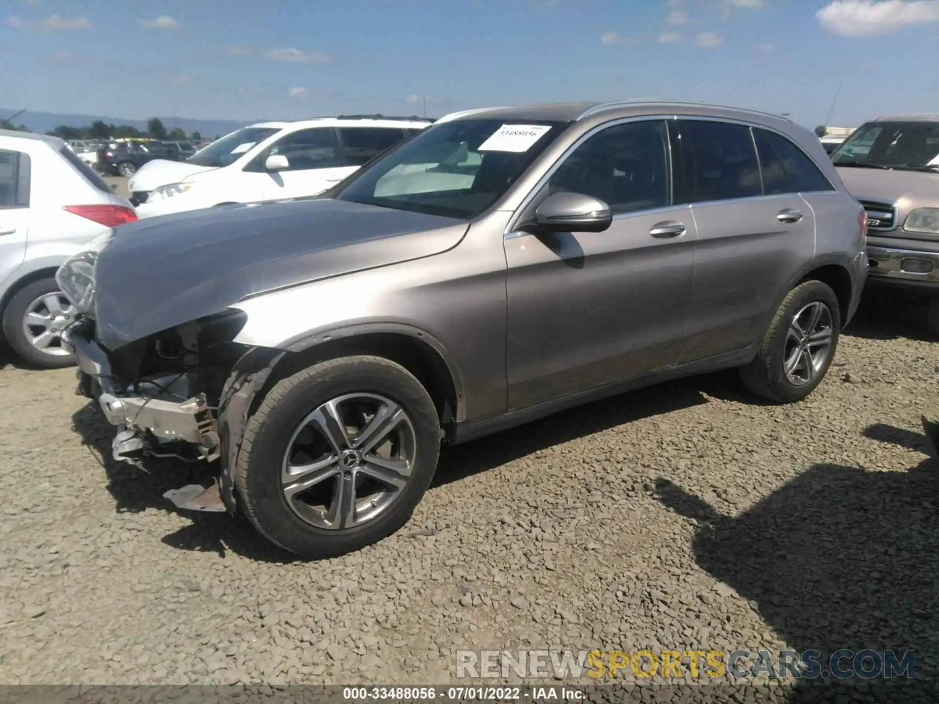 2 Photograph of a damaged car WDC0G4KB7KF642839 MERCEDES-BENZ GLC 2019