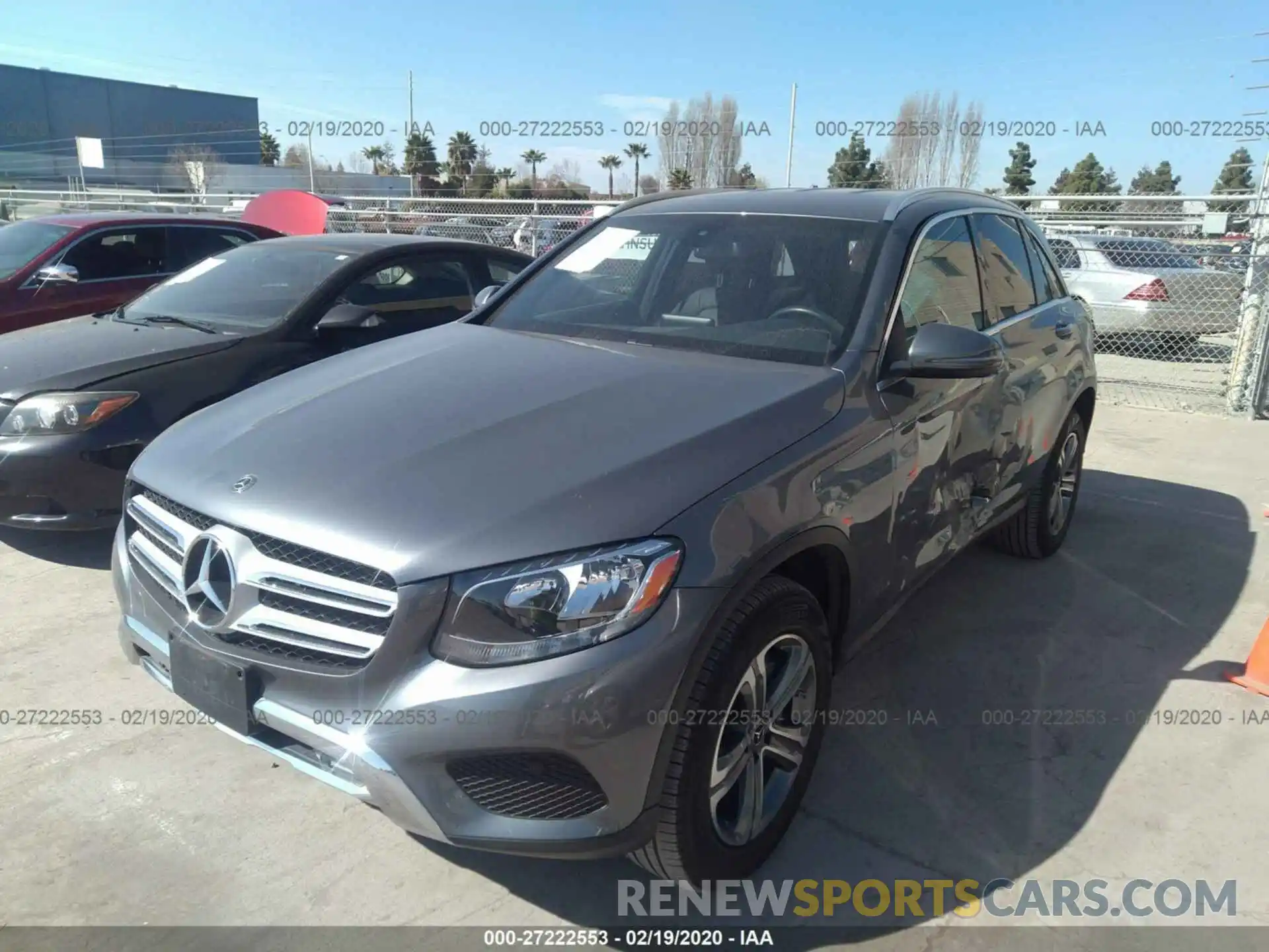 2 Photograph of a damaged car WDC0G4KB7KV129662 MERCEDES-BENZ GLC 2019