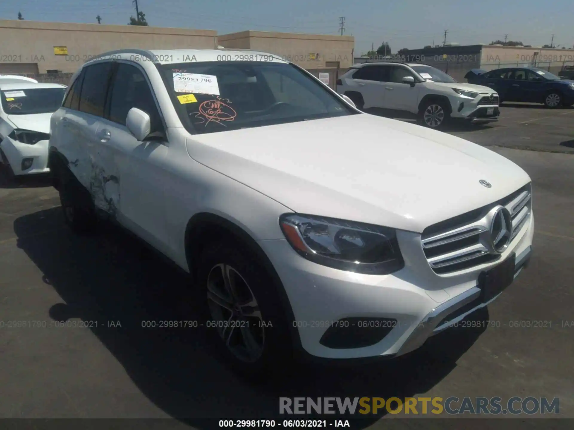 1 Photograph of a damaged car WDC0G4KB8K1004290 MERCEDES-BENZ GLC 2019