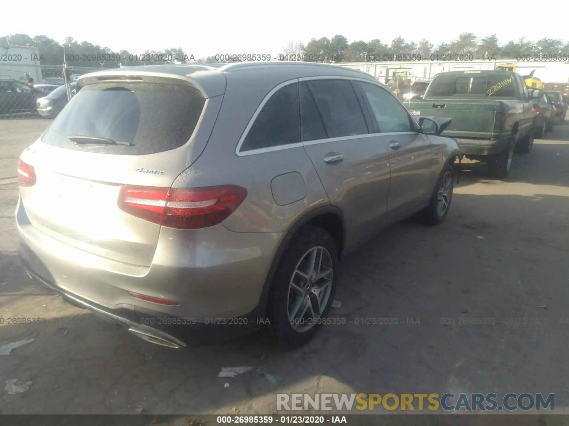 4 Photograph of a damaged car WDC0G4KB8KF592338 MERCEDES-BENZ GLC 2019