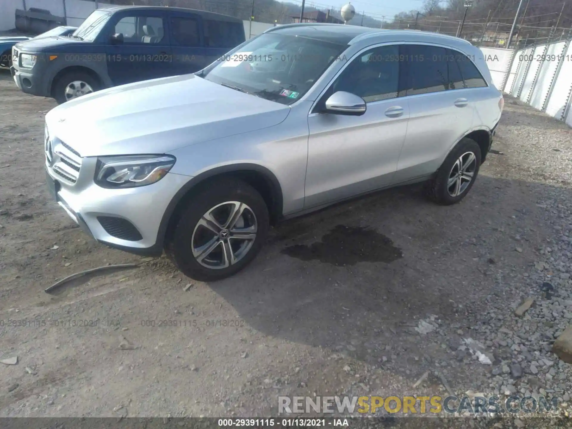 2 Photograph of a damaged car WDC0G4KB8KF635155 MERCEDES-BENZ GLC 2019