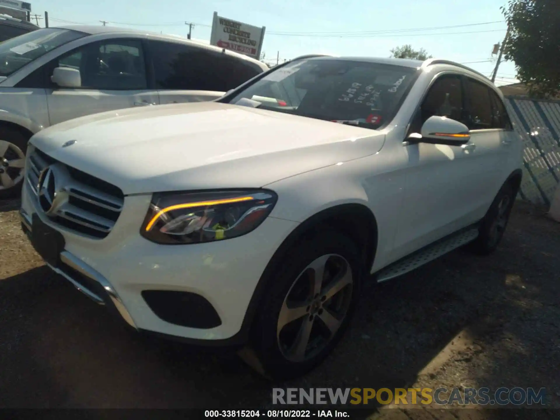 2 Фотография поврежденного автомобиля WDC0G4KB8KF661819 MERCEDES-BENZ GLC 2019