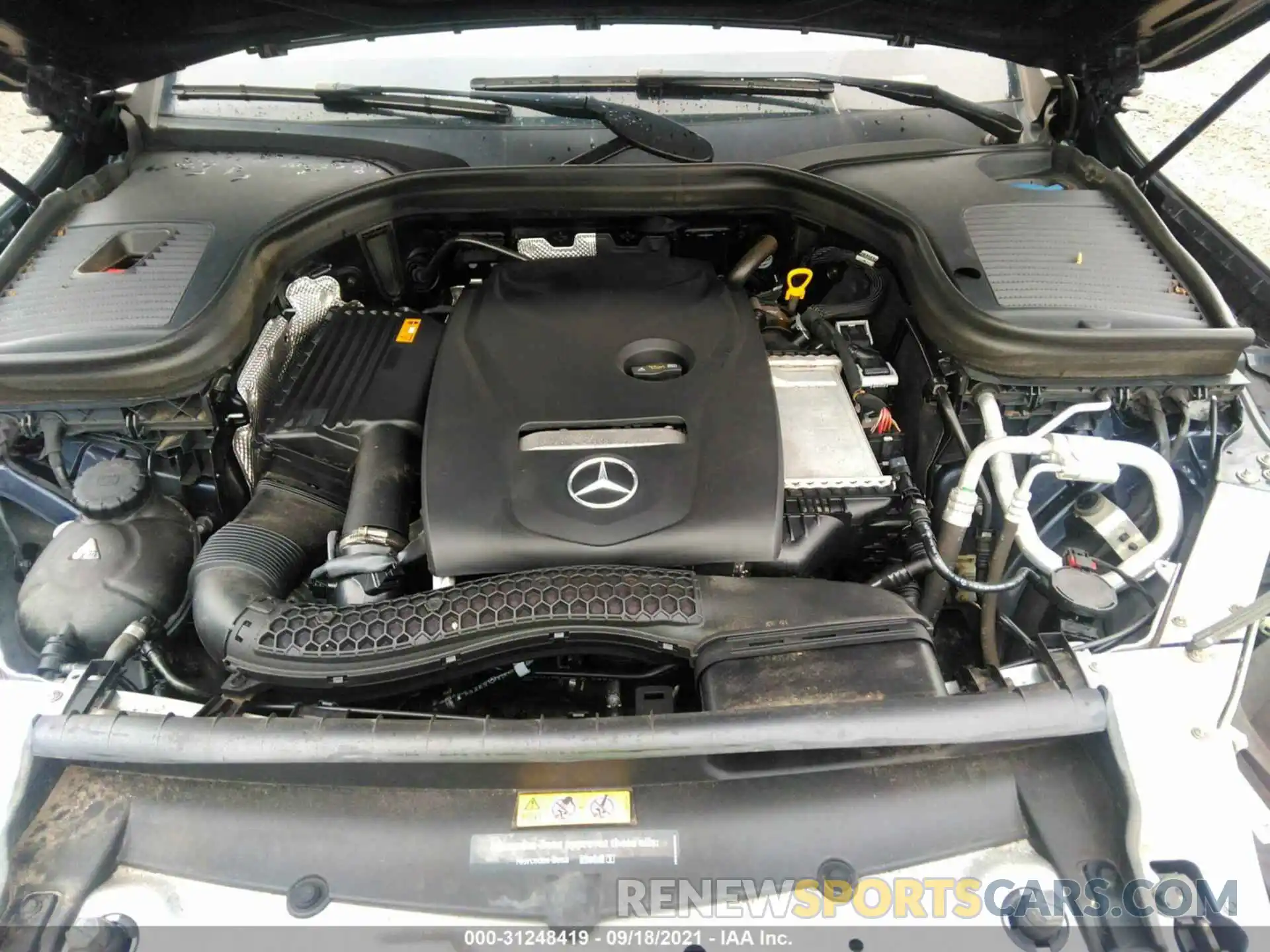 10 Photograph of a damaged car WDC0G4KB8KV134823 MERCEDES-BENZ GLC 2019