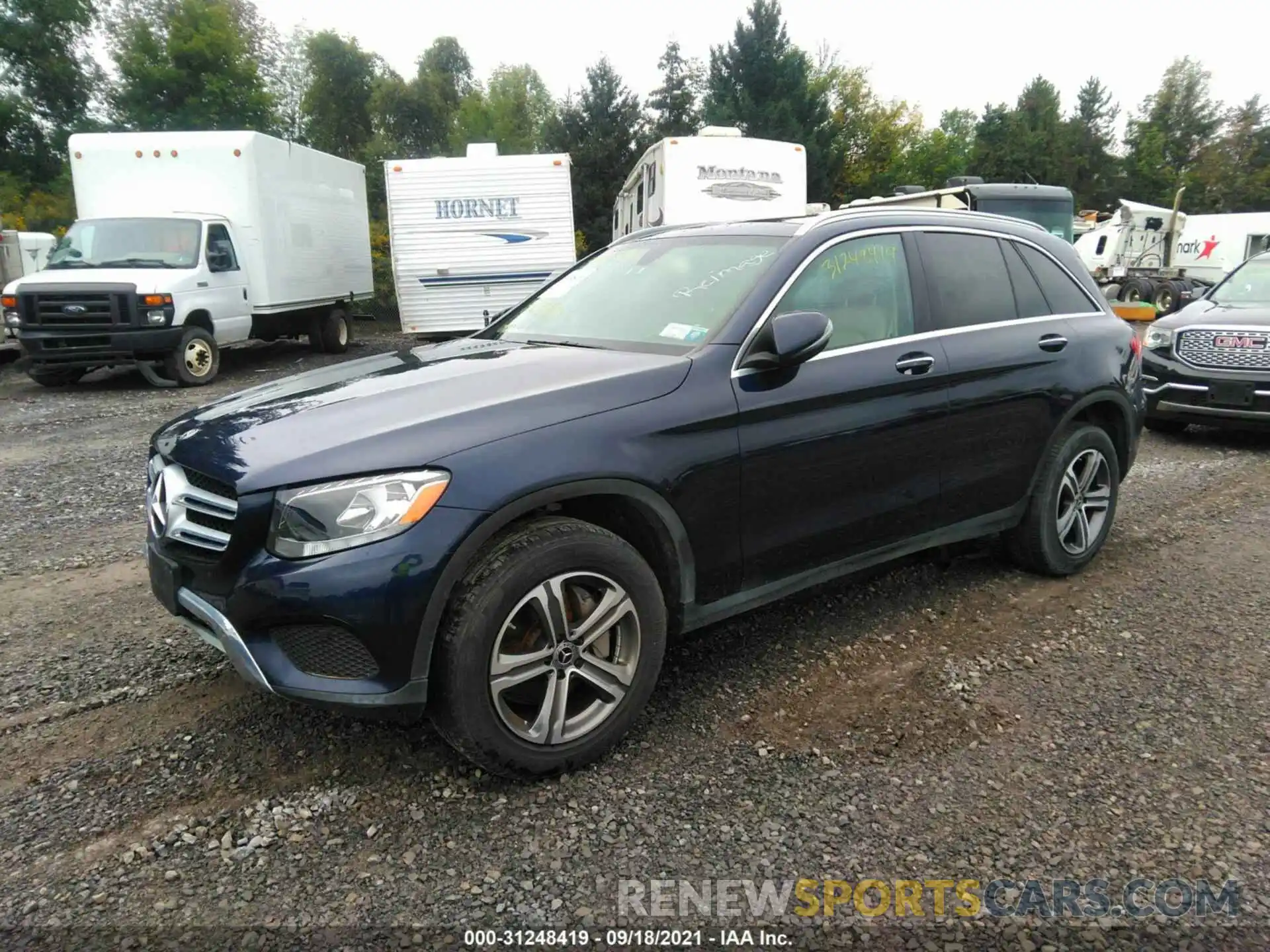 2 Фотография поврежденного автомобиля WDC0G4KB8KV134823 MERCEDES-BENZ GLC 2019