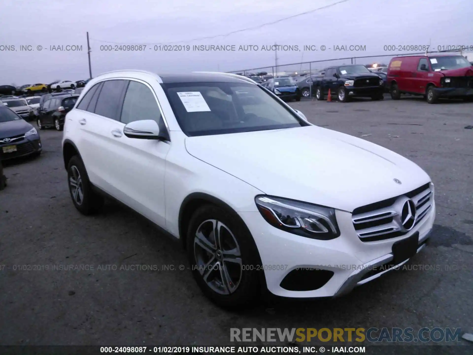 1 Photograph of a damaged car WDC0G4KB8KV140122 MERCEDES-BENZ GLC 2019