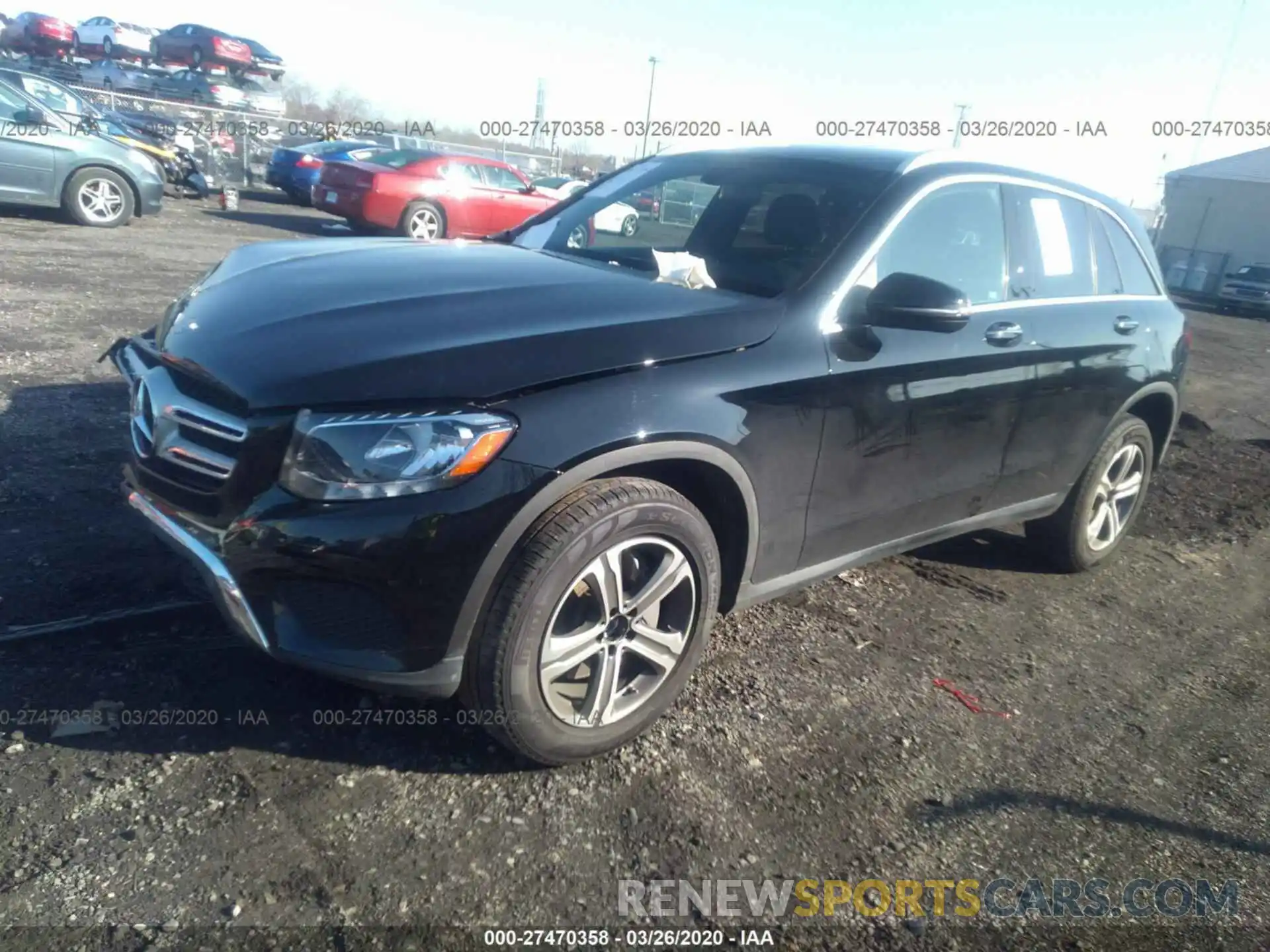 2 Photograph of a damaged car WDC0G4KB8KV156207 MERCEDES-BENZ GLC 2019