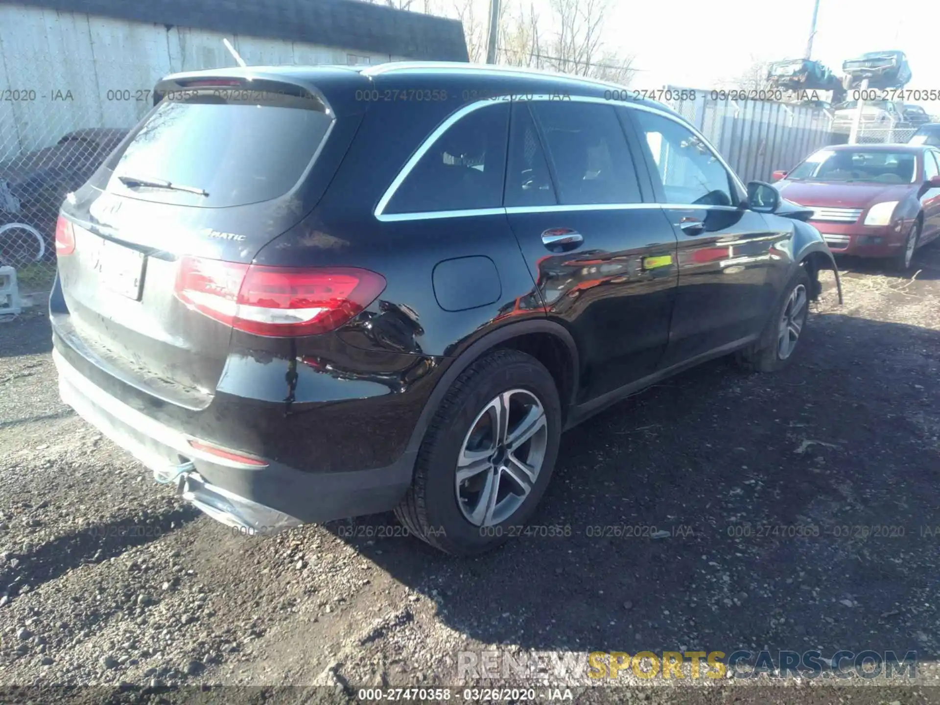 4 Фотография поврежденного автомобиля WDC0G4KB8KV156207 MERCEDES-BENZ GLC 2019