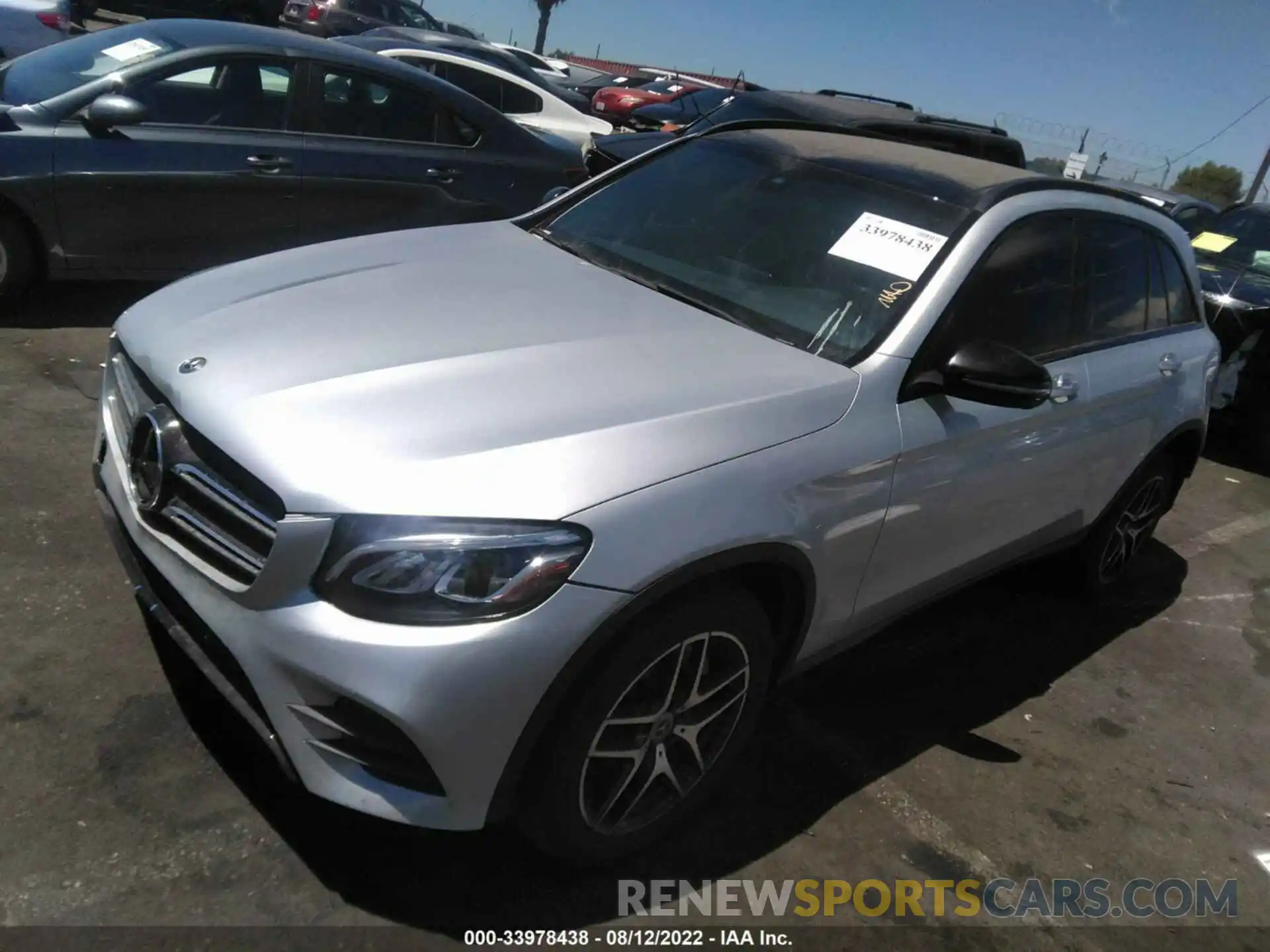 2 Photograph of a damaged car WDC0G4KB8KV165067 MERCEDES-BENZ GLC 2019