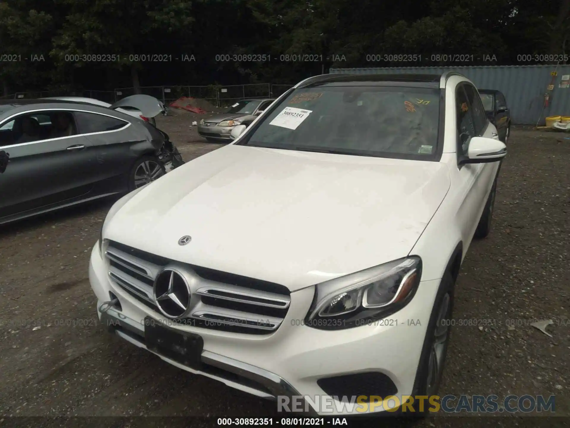 6 Фотография поврежденного автомобиля WDC0G4KB9KF576441 MERCEDES-BENZ GLC 2019