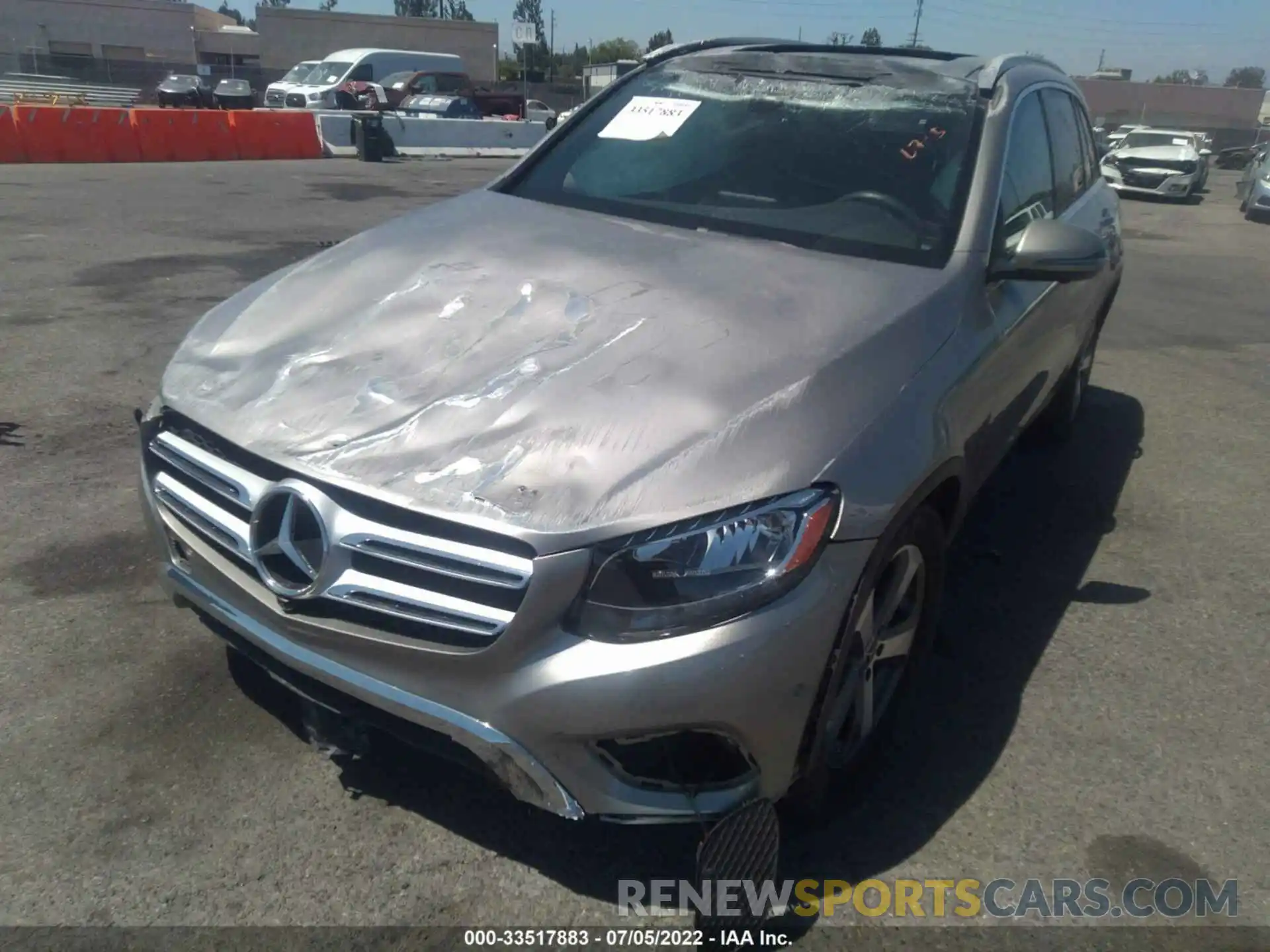 2 Photograph of a damaged car WDC0G4KB9KV129419 MERCEDES-BENZ GLC 2019