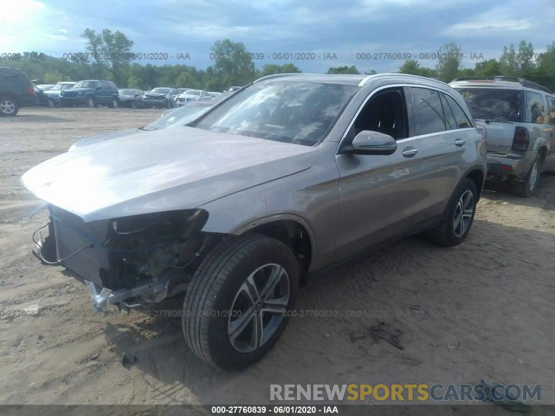 2 Photograph of a damaged car WDC0G4KB9KV135480 MERCEDES-BENZ GLC 2019