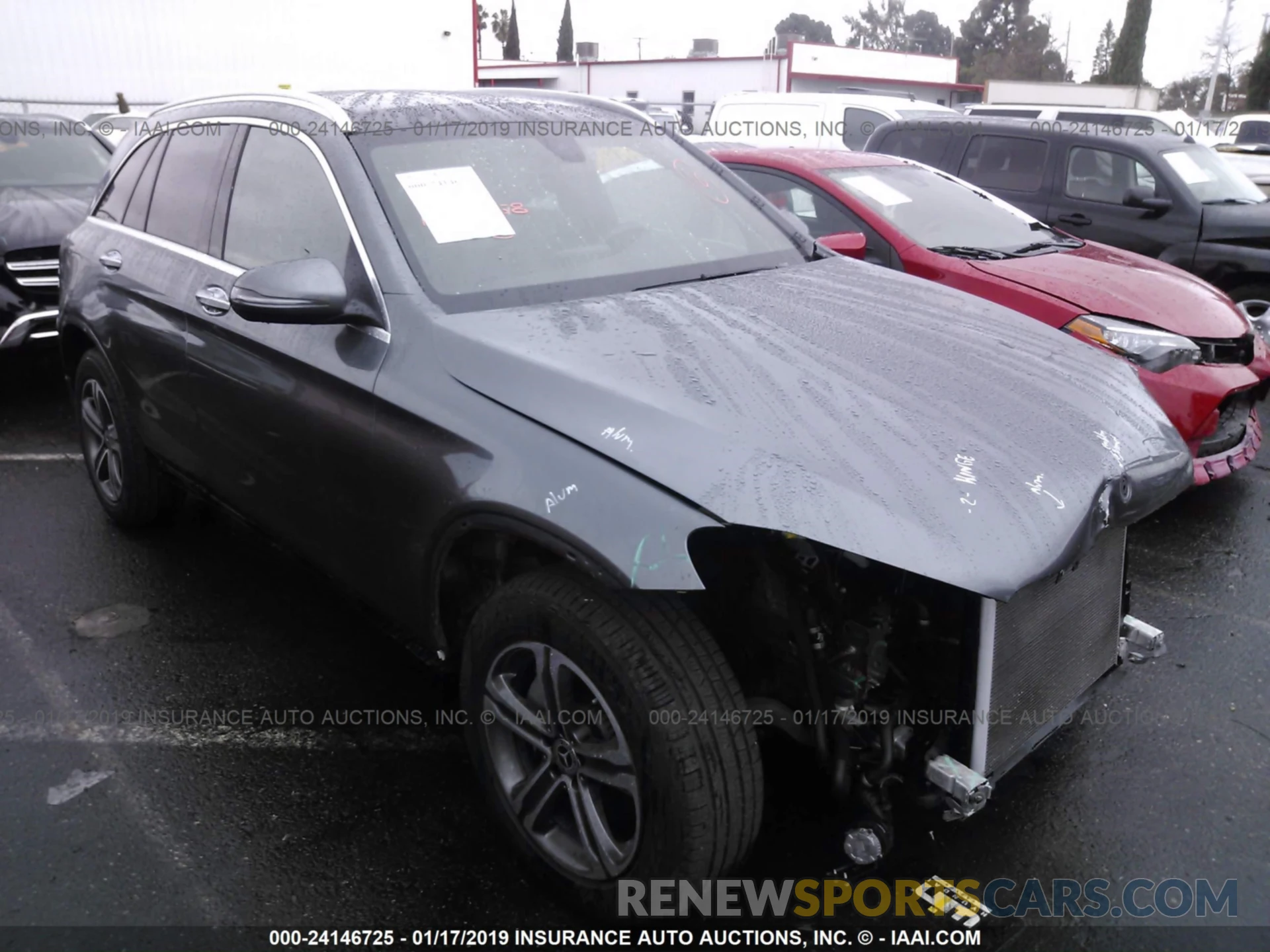 1 Photograph of a damaged car WDC0G4KB9KV141358 MERCEDES-BENZ GLC 2019