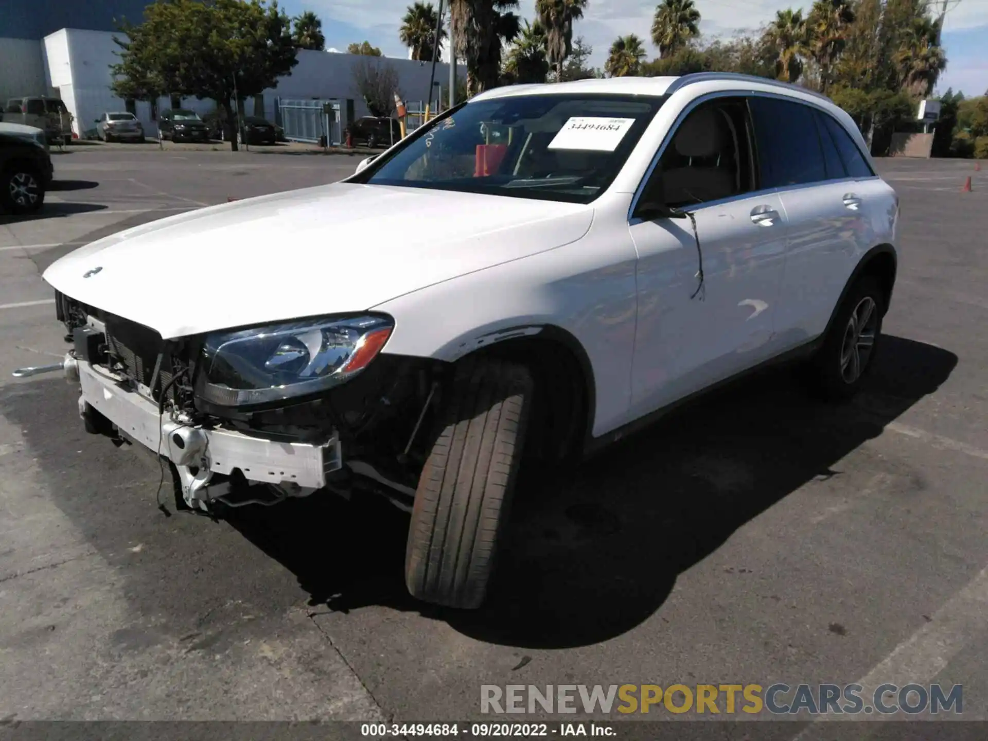 2 Photograph of a damaged car WDC0G4KB9KV141599 MERCEDES-BENZ GLC 2019