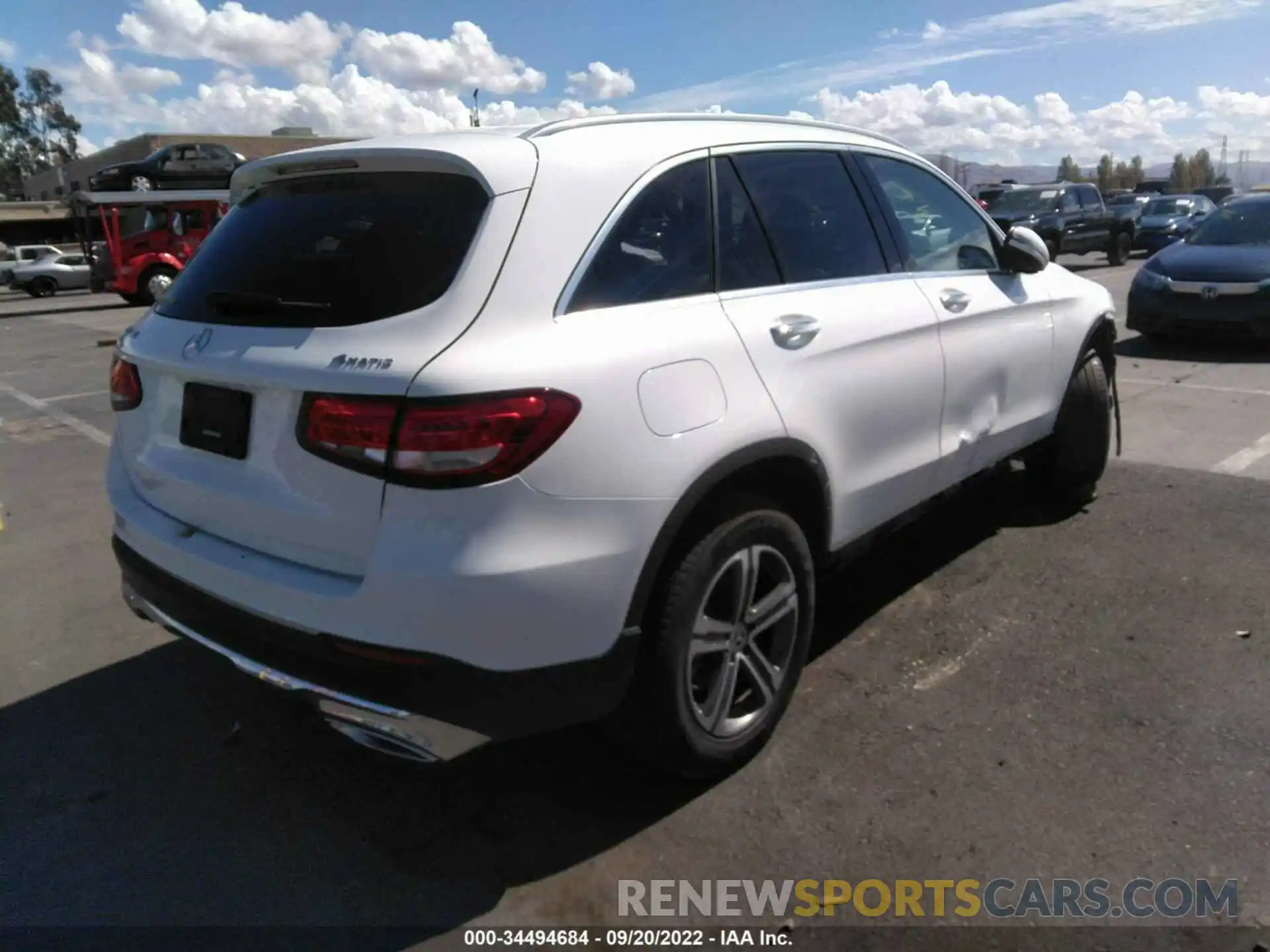 4 Photograph of a damaged car WDC0G4KB9KV141599 MERCEDES-BENZ GLC 2019