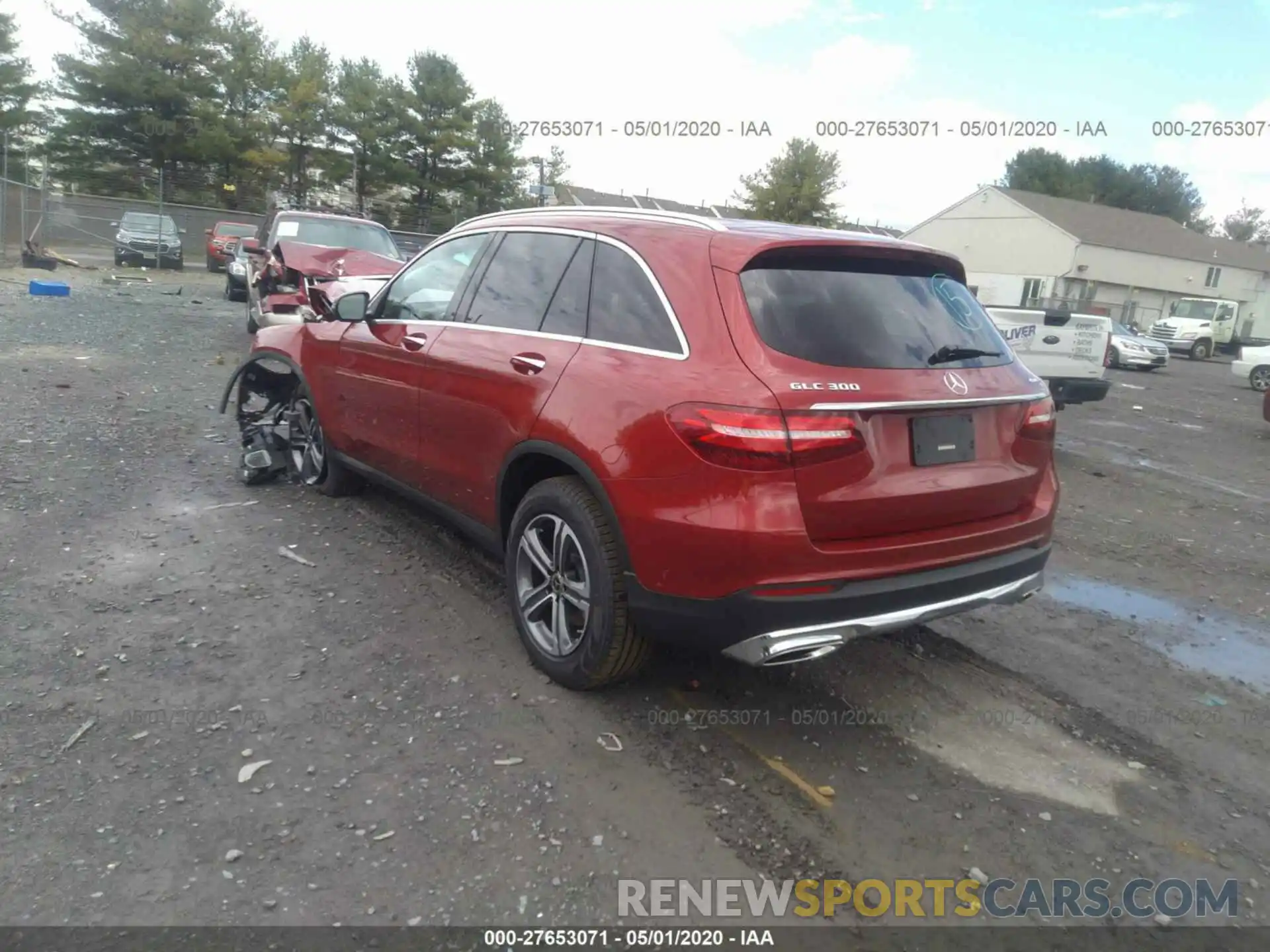 3 Photograph of a damaged car WDC0G4KB9KV178104 MERCEDES-BENZ GLC 2019