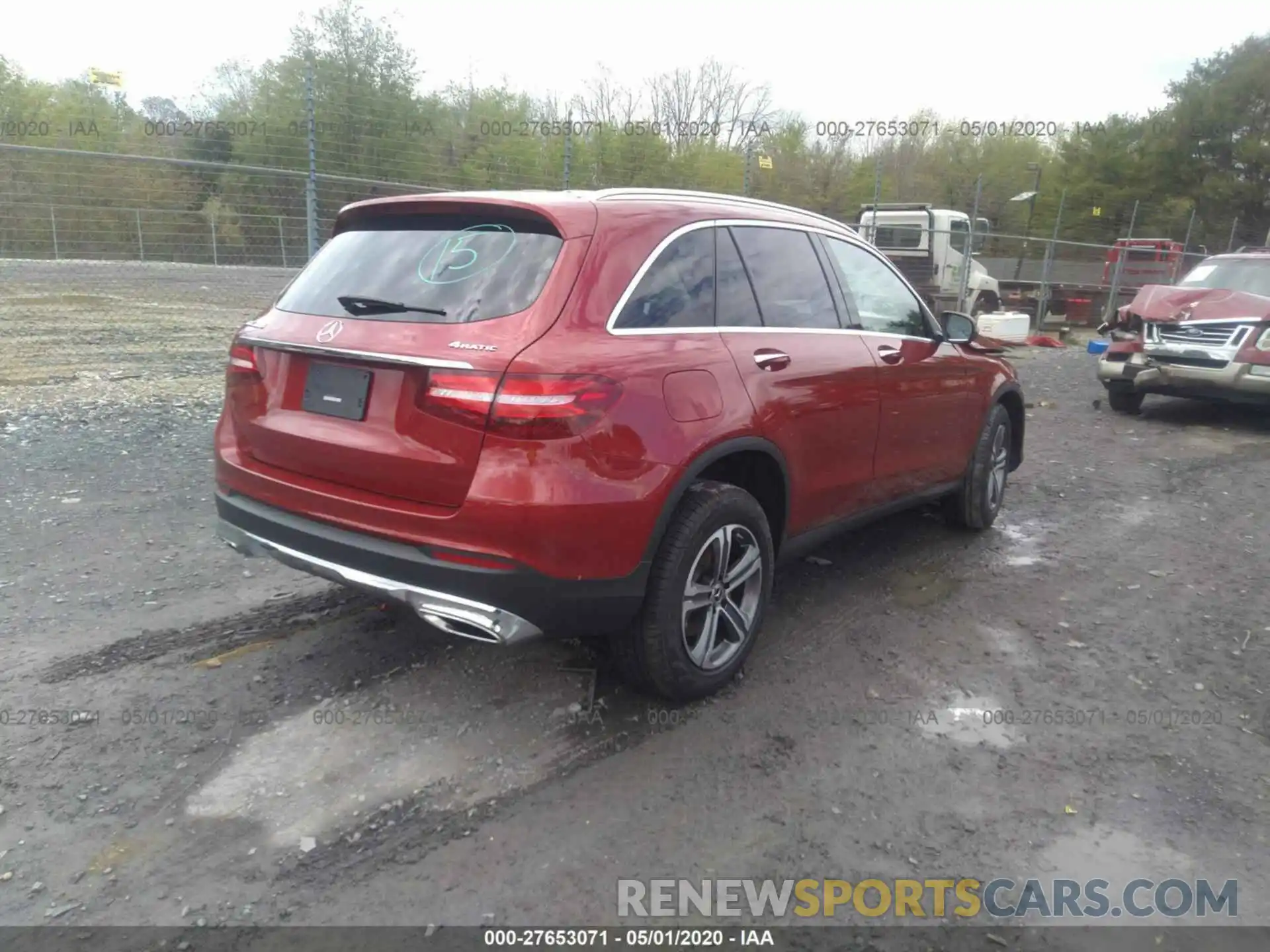 4 Photograph of a damaged car WDC0G4KB9KV178104 MERCEDES-BENZ GLC 2019