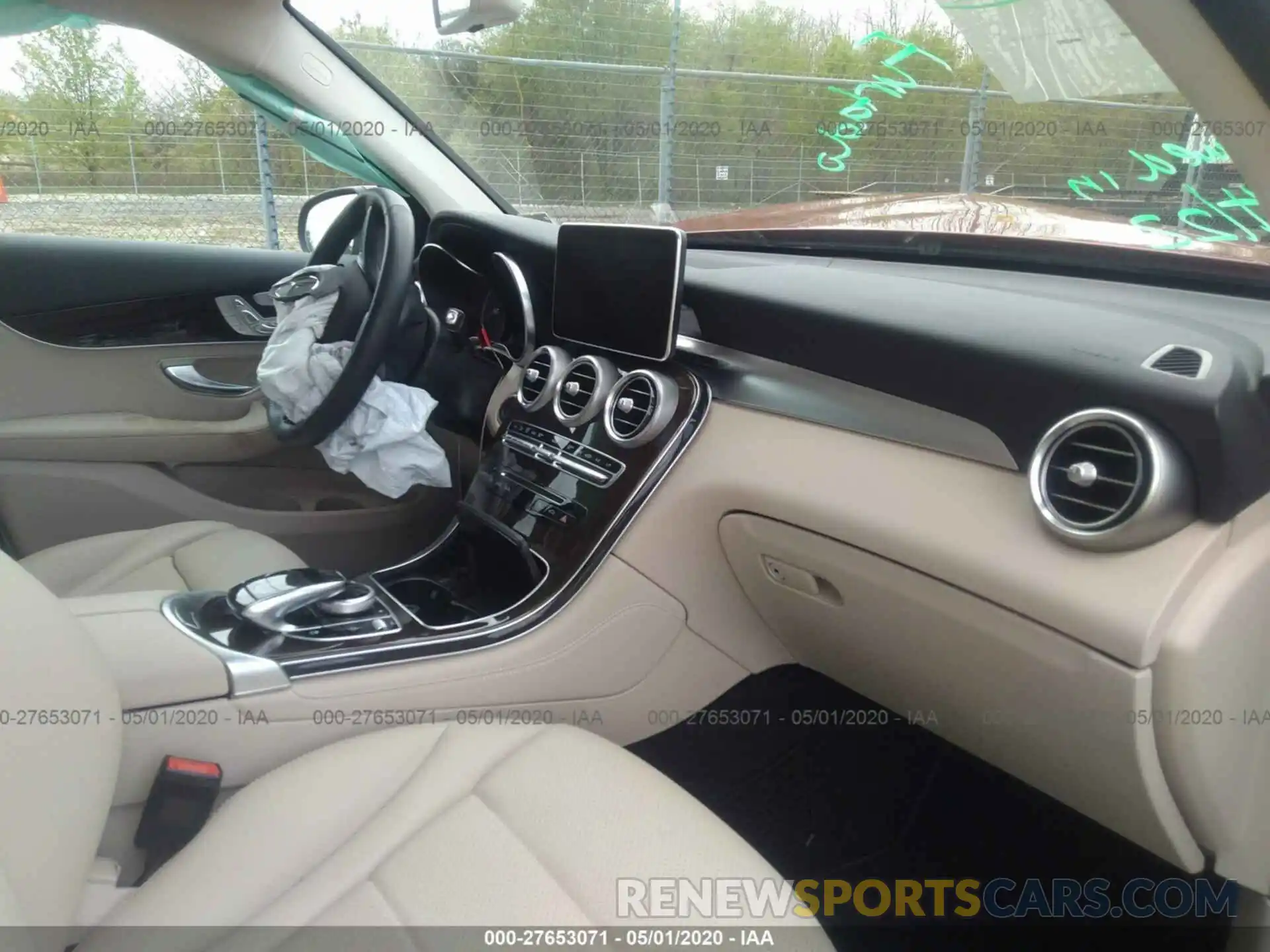 5 Photograph of a damaged car WDC0G4KB9KV178104 MERCEDES-BENZ GLC 2019